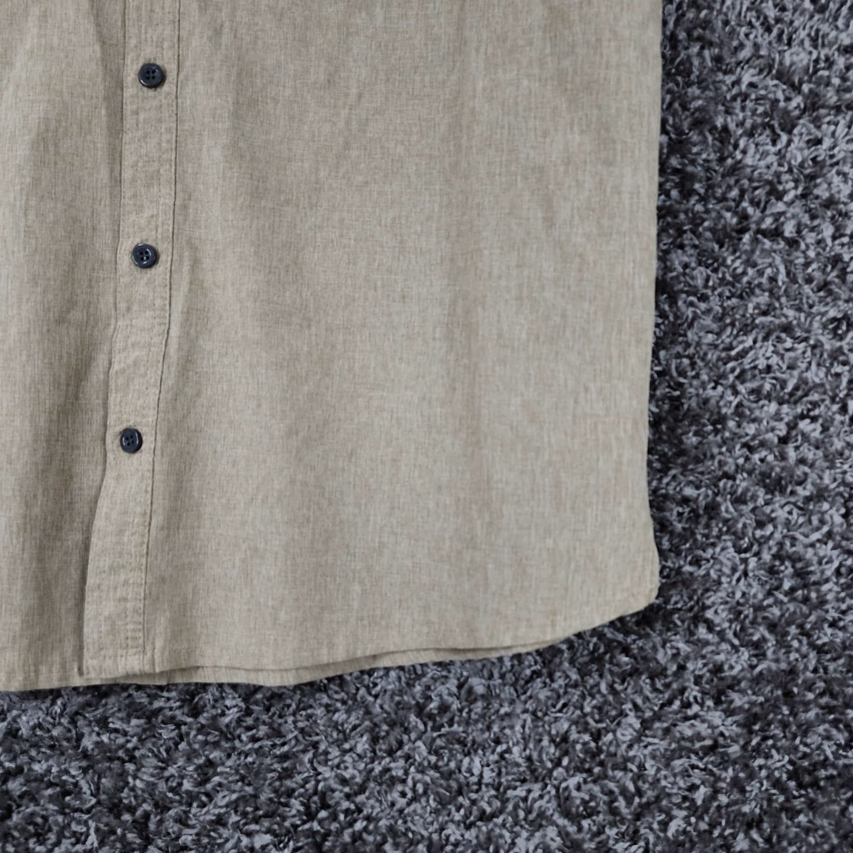 ZeroXposur ZeroXposur Outdoor Button-Up Shirt Mens Short Sleeve Brown XL with Pockets Size US 36 / EU 52 - 2 Thumbnail