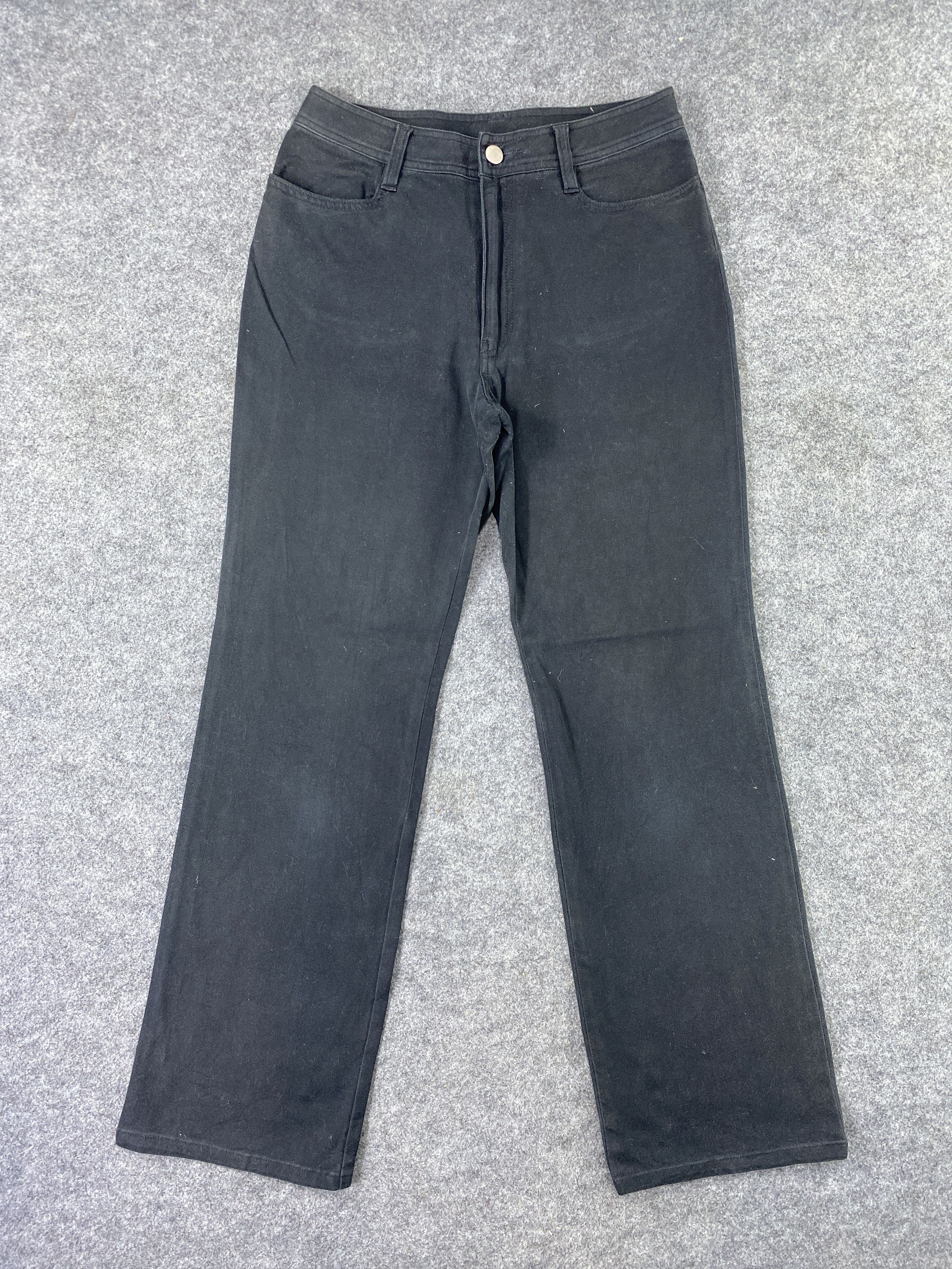 Japanese Brand Hopkins Black Pants - J1104 Size 26" / US 2 / IT 38 - 1 Thumbnail
