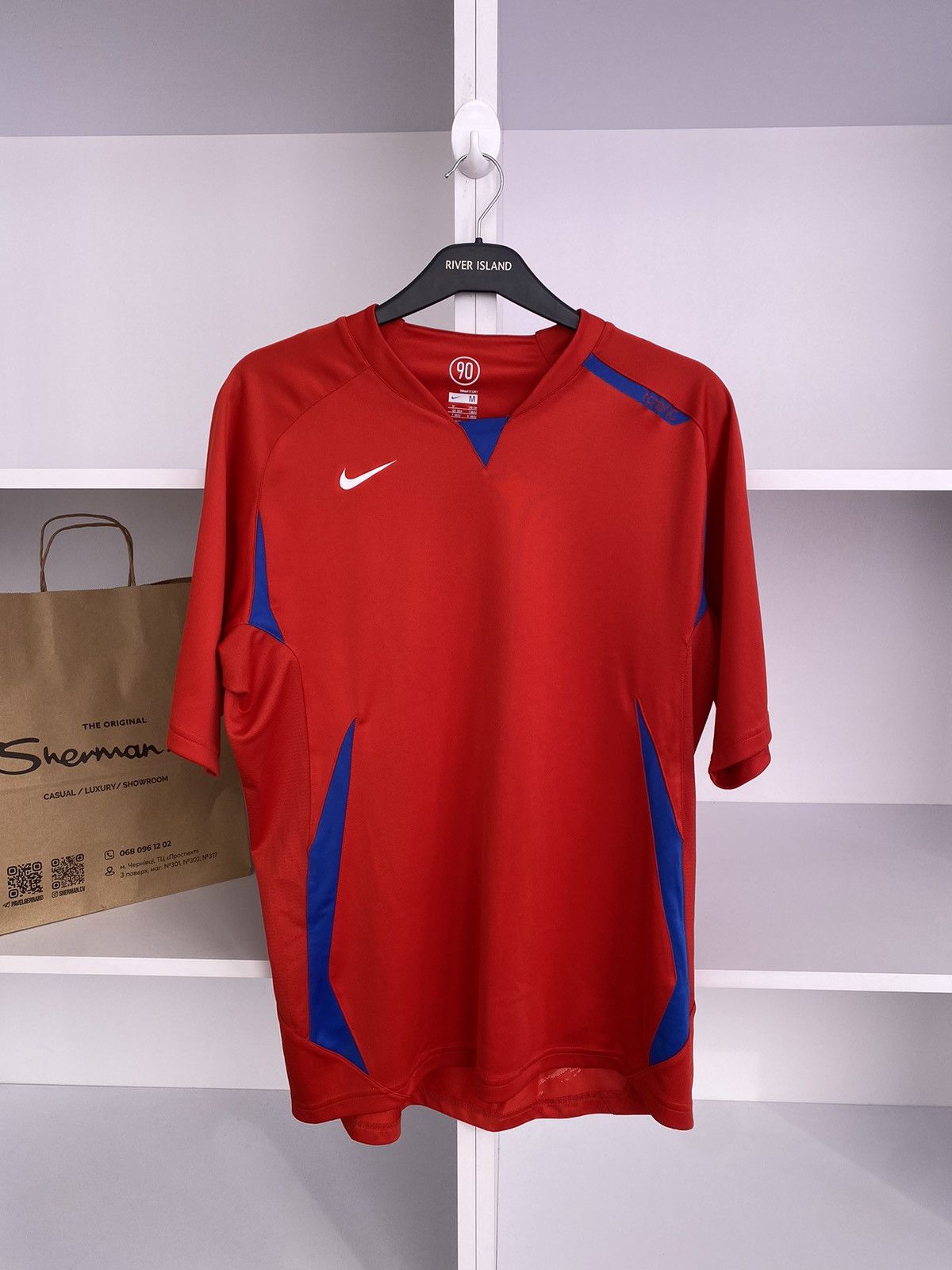 Nike × Vintage Vintage Nike Total 90 Jersey Size US M / EU 48-50 / 2 - 1 Thumbnail