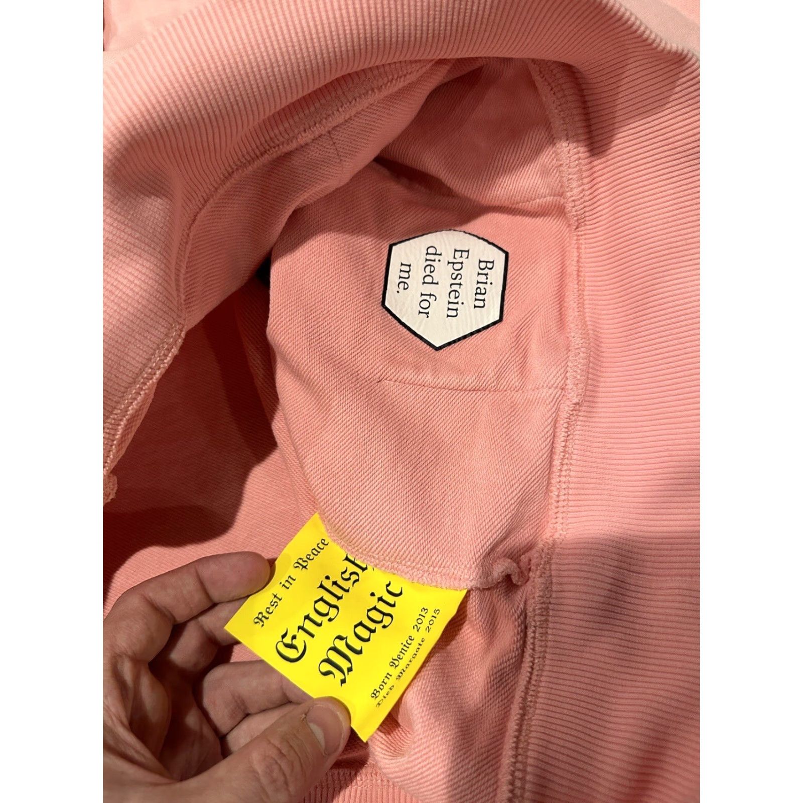 Helmut Lang HELMUT LANG Pink Hoodie Men M Size US M / EU 48-50 / 2 - 6 Thumbnail