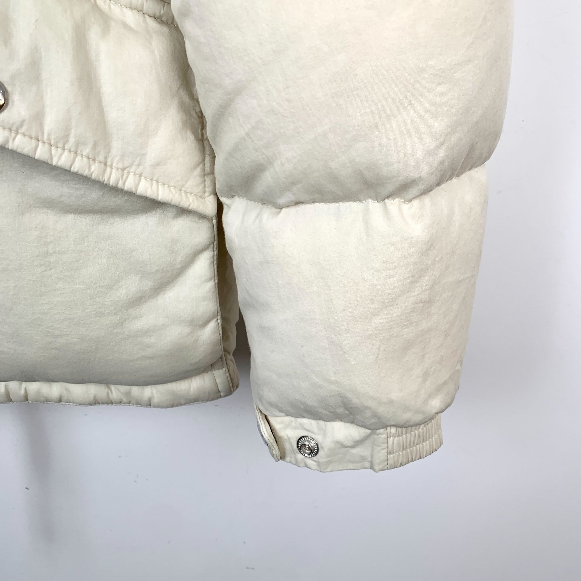 Moncler Moncler Montclar Series Off-White Logo Patch Hooded Down Jac Size M / US 6-8 / IT 42-44 - 6 Thumbnail