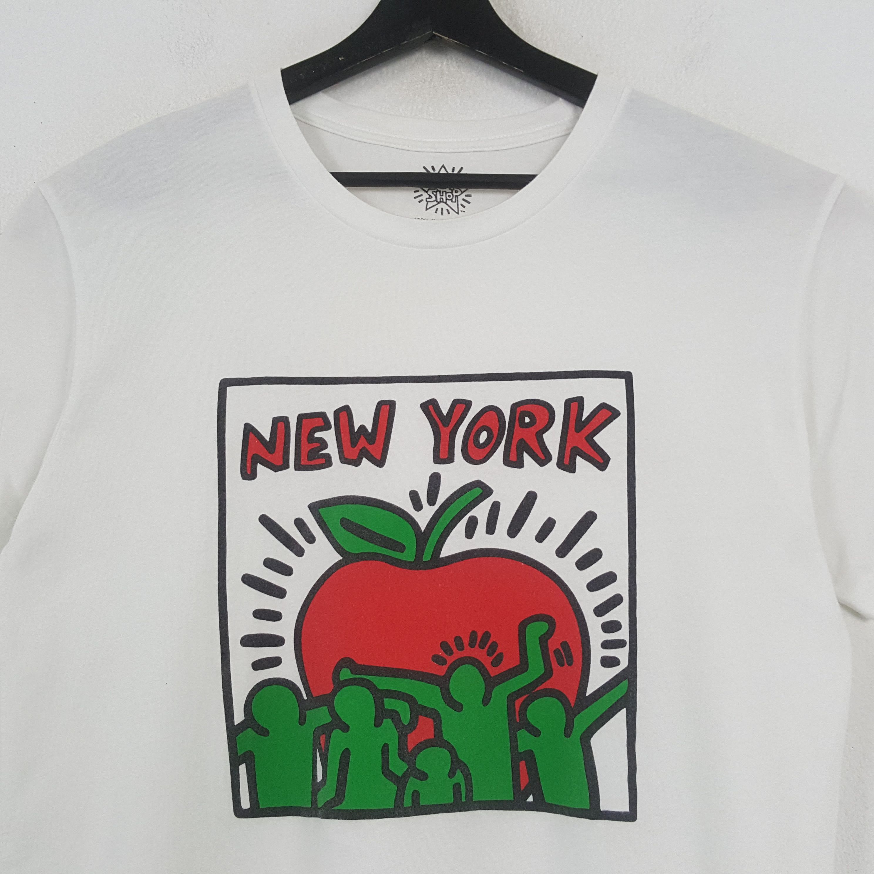 Keith Haring Keith Haring Pop Art New York Streetwear Tshirt C285N78 Size US S / EU 44-46 / 1 - 2 Thumbnail