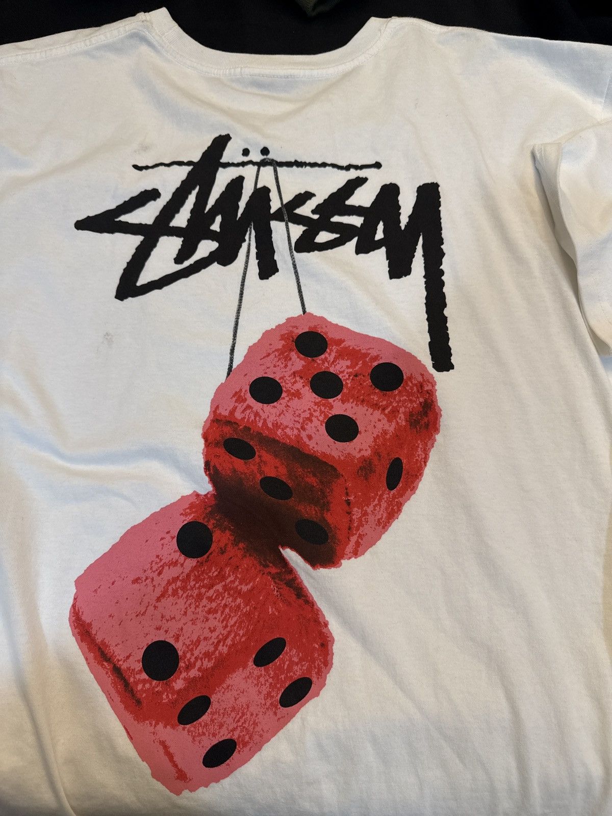 トップス STUSSY DICE PATTERN SHIRT Stussy DICE PATTERN SHIRT Hawaiian Open Collar Short