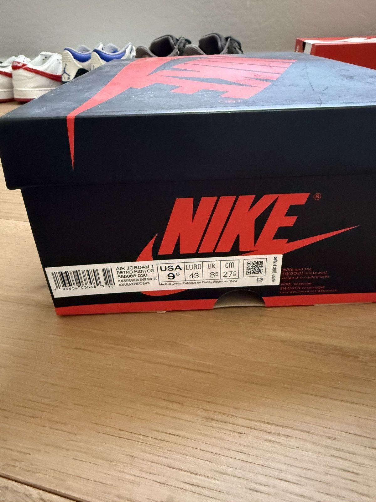 Jordan Brand NIKE AIR JORDAN 1 “POLLEN” HI TOP SNEAKERS Size US 9.5 / EU 42-43 - 9 Thumbnail