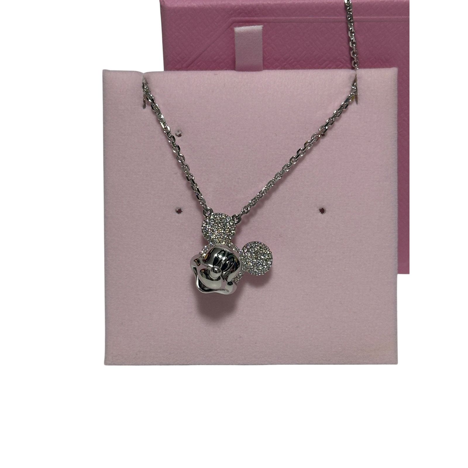 Swarovski Swarovski Disney Mickey Mouse Necklace and Matching Earrings Size ONE SIZE - 7 Thumbnail