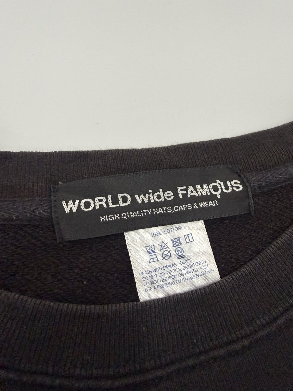 Other 🔥 Archive Y2K World Wide Famous USA Generic Streetwear Sweat Size US M / EU 48-50 / 2 - 9 Thumbnail