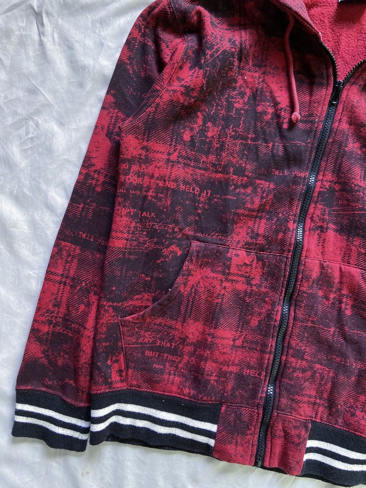 Japanese Brand SAY THAT YOU HAD BUT THEY POOR AND HELL ZIP HOODIE Size US M / EU 48-50 / 2 - 4 Thumbnail