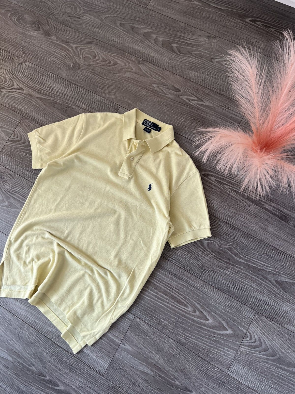 Designer × Polo Ralph Lauren ‼️Vintage Polo Ralph Lauren RRL Yellow Archival Casual Polo‼️ Size US S / EU 44-46 / 1 - 9 Thumbnail