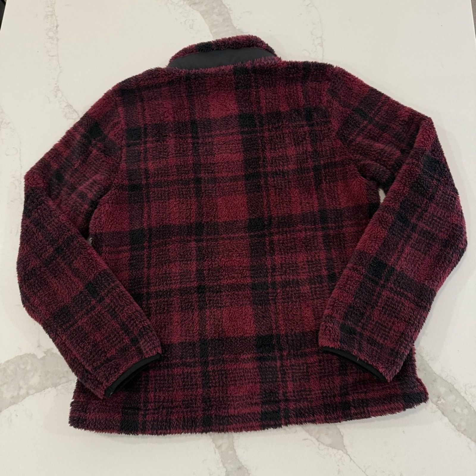 Eddie Bauer Eddie Bauer Fleece Henley Snap Pullover Sweater Womens Large Size L / US 10 / IT 46 - 6 Thumbnail