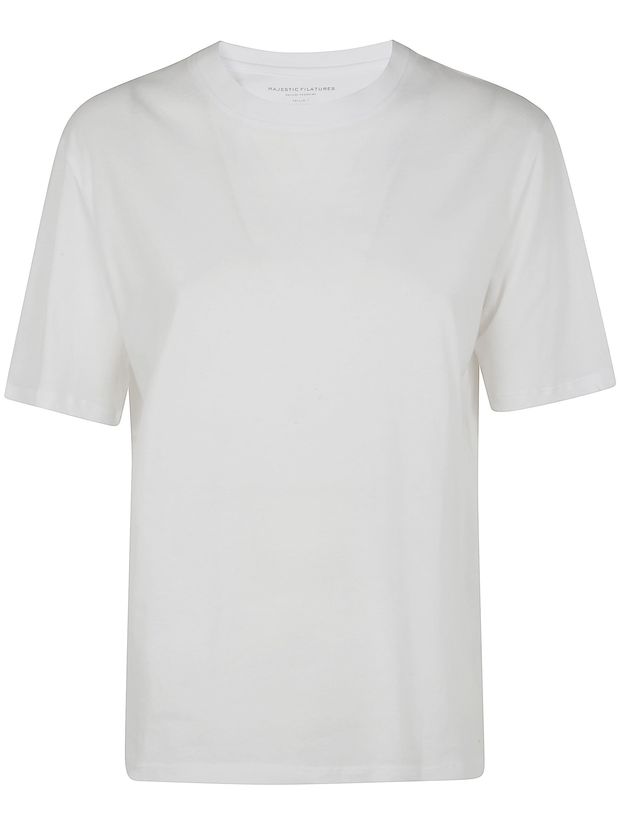 Majestic SHORT SLEEVES ROUND NECK SWEATER Size M / US 6-8 / IT 42-44 - 1 Thumbnail