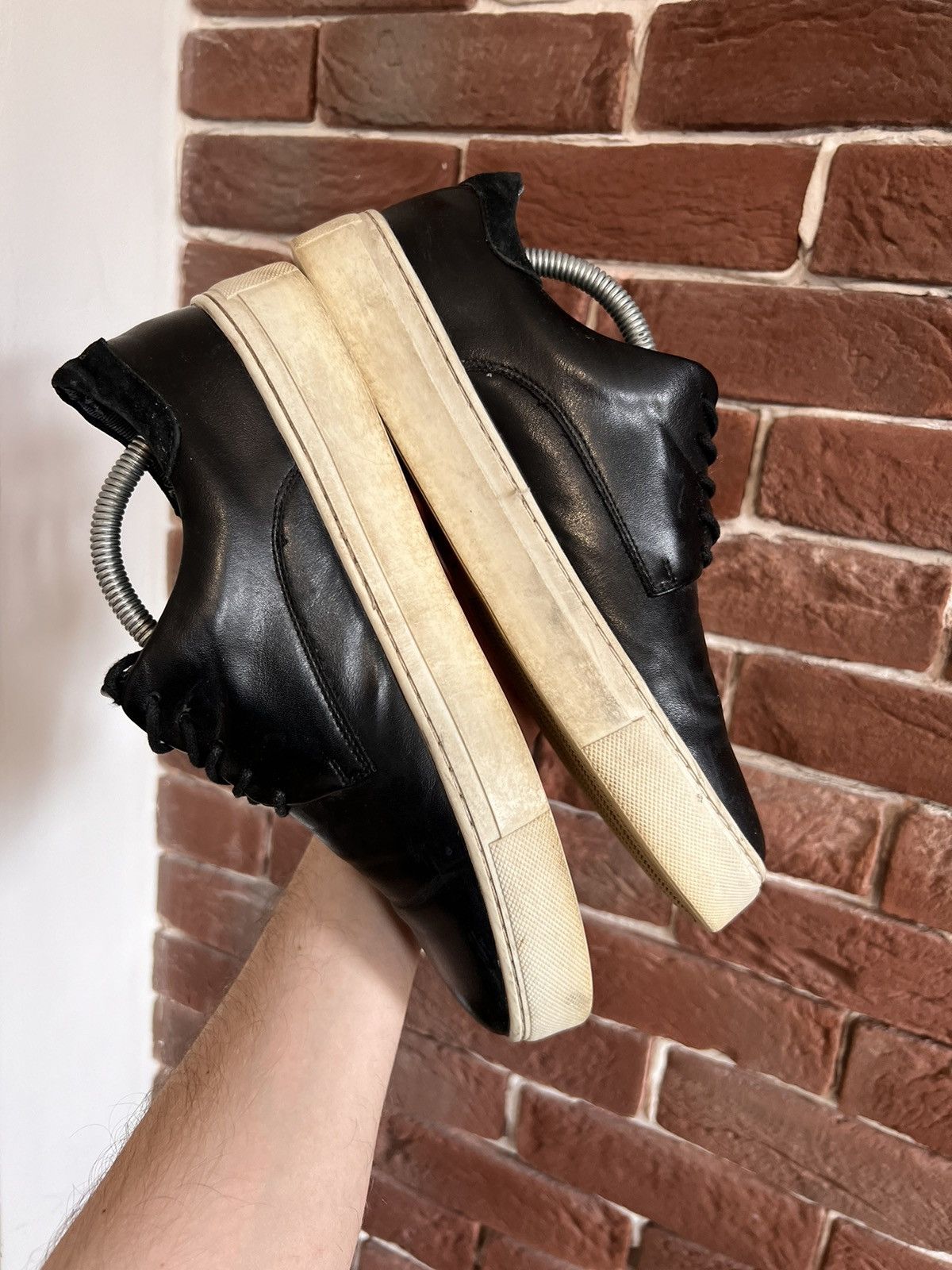 Playboy Vintage Playboy Court 7US Black Hype Leather Low Sneakers Size US 7 / EU 40 - 8 Thumbnail