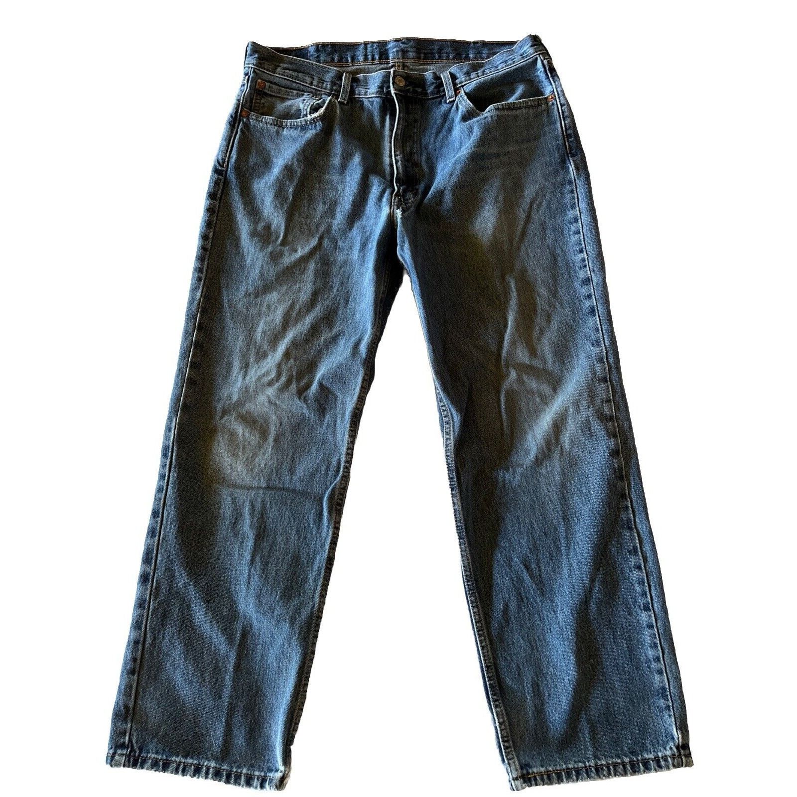 Levi's Levi’s 550 Mens 38x30 Relaxed Fit Med Wash Denim Jeans Blue Size US 38 / EU 54 - 1 Thumbnail
