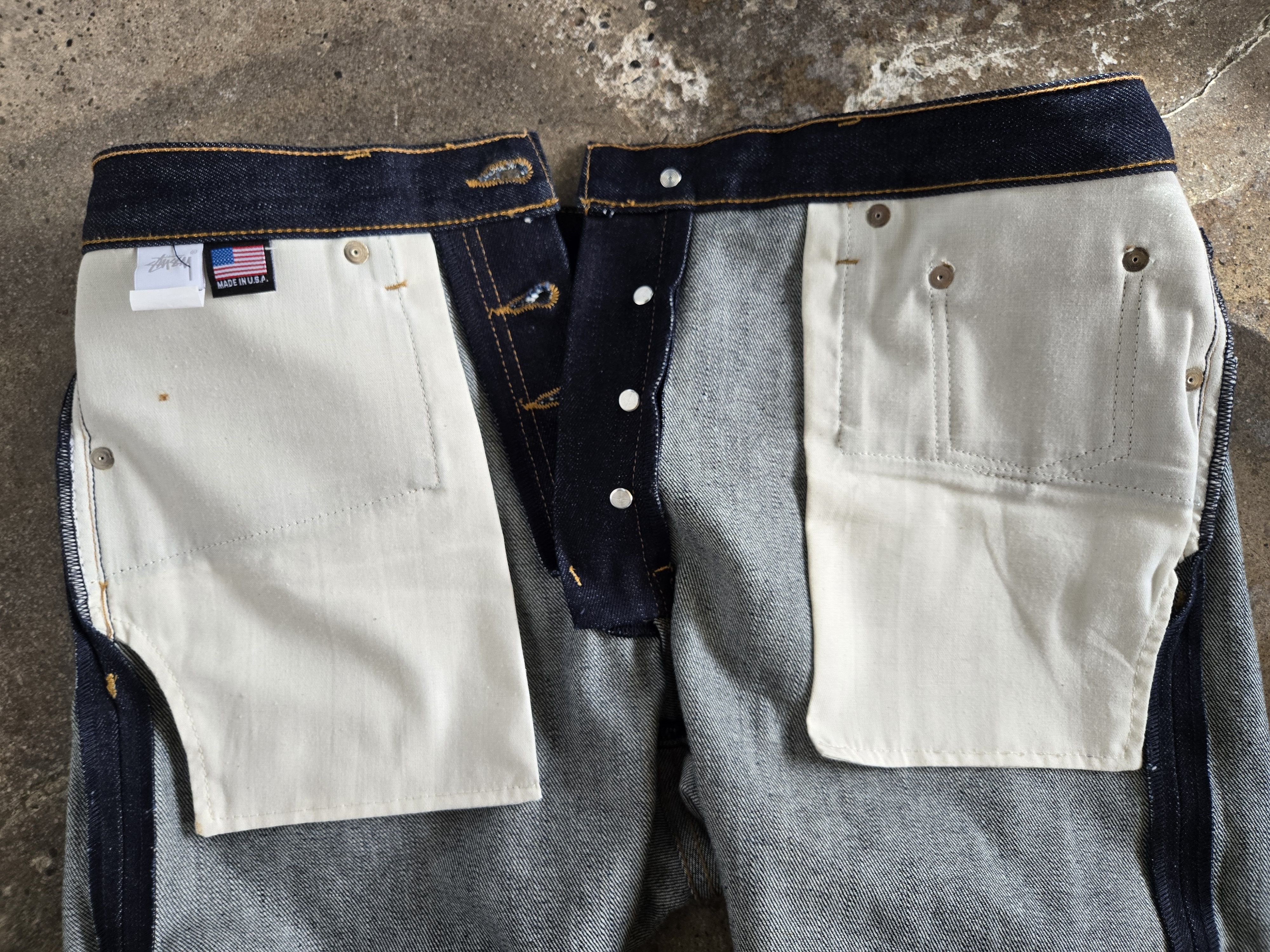 Stussy Stussy Raw Denim Size US 32 / EU 48 - 5 Thumbnail