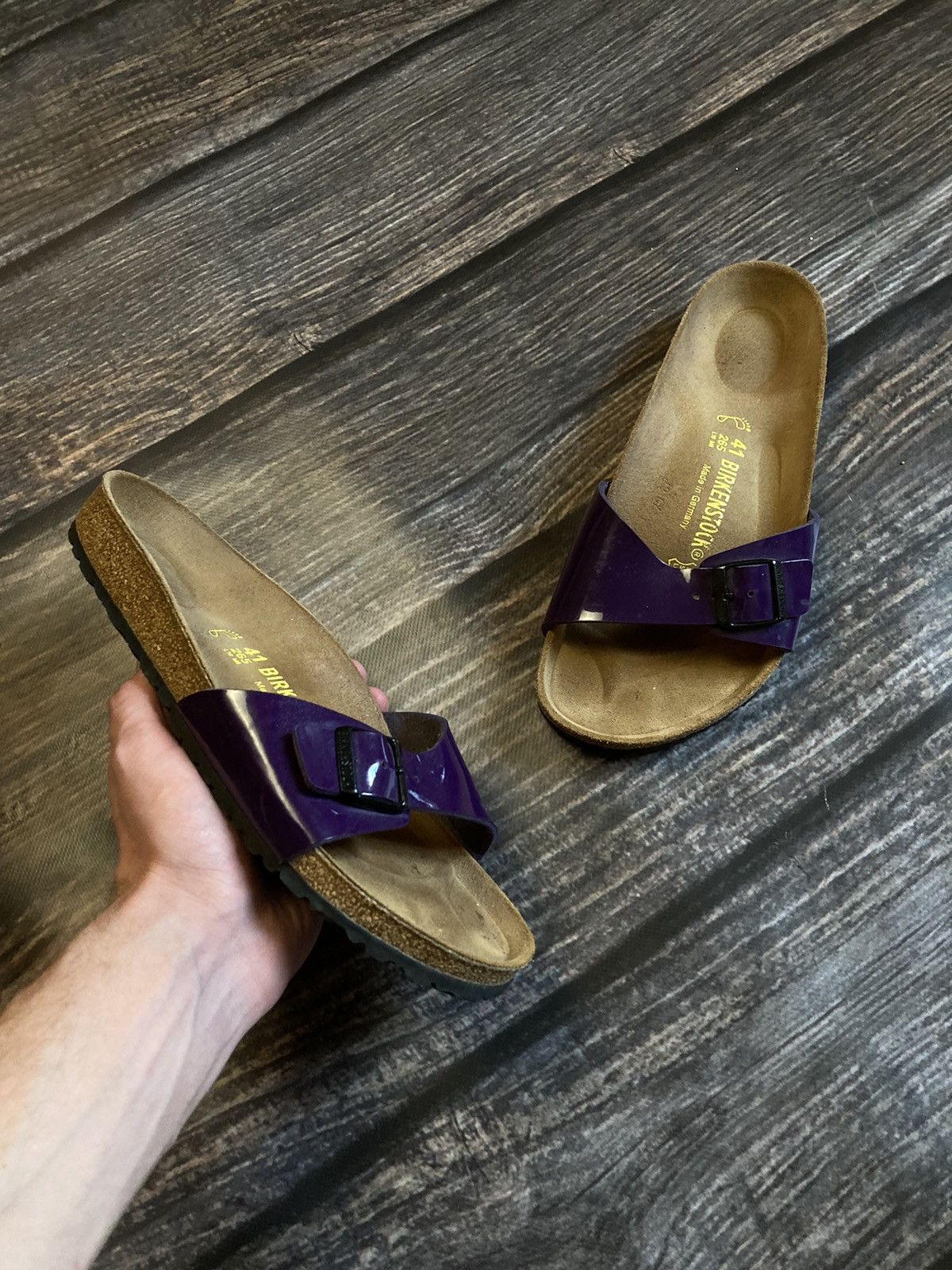 Birkenstock Birkenstock leather rare sandals Size US 11 / IT 41 - 2 Thumbnail