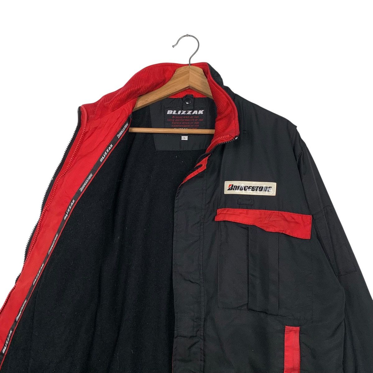 Japanese Brand Blizzak Bridgestone Racing Jacket Size US L / EU 52-54 / 3 - 10 Thumbnail