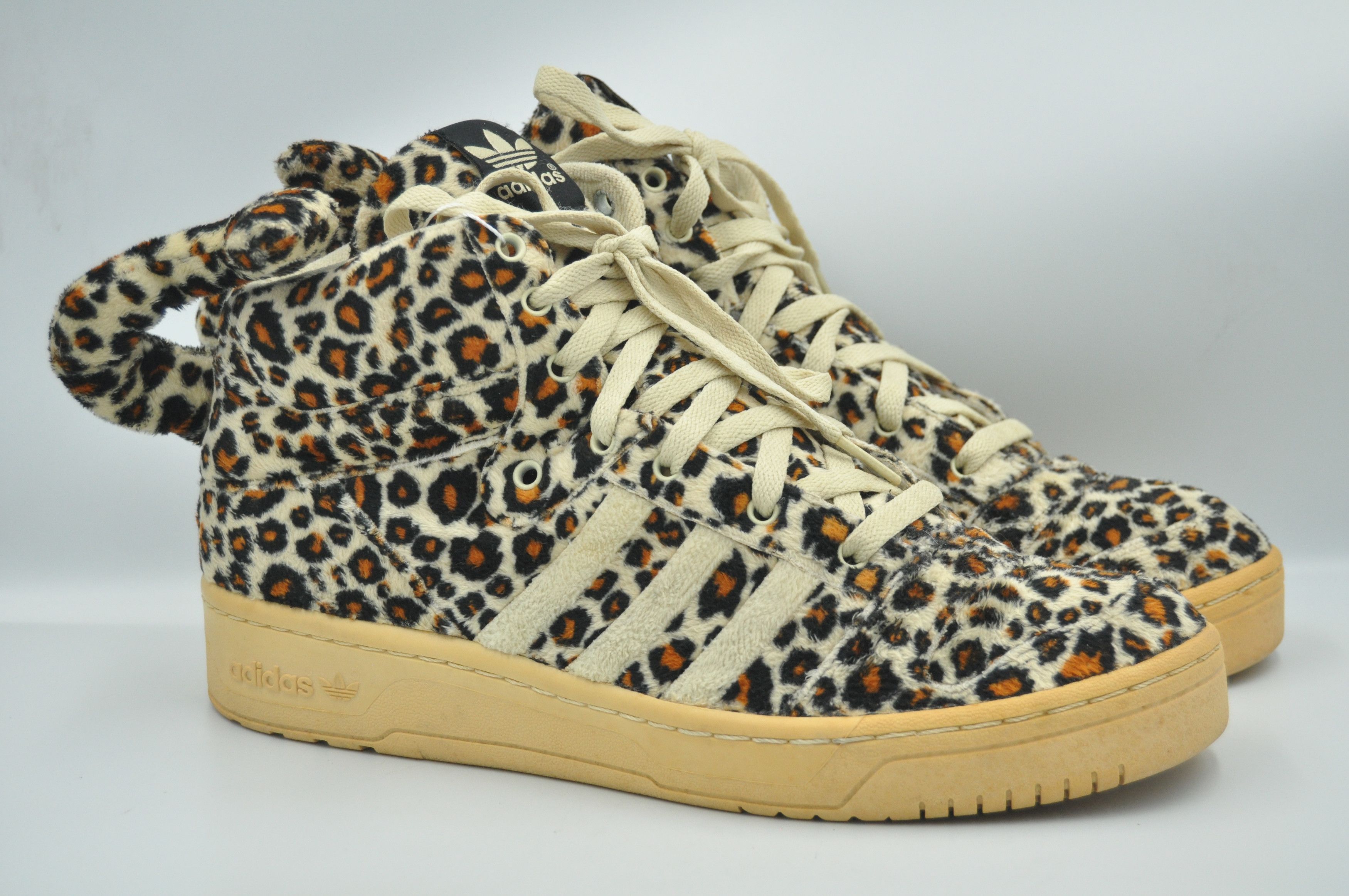 image of Adidas - Jeremy Scott - S/s 12 - Js Leopard Sneakers, Men's (Size 11)