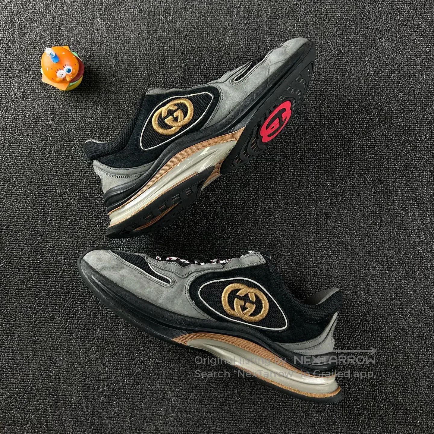 Gucci gucci run sneakers with classic logo design. Size US 10 / EU 43 - 3 Thumbnail