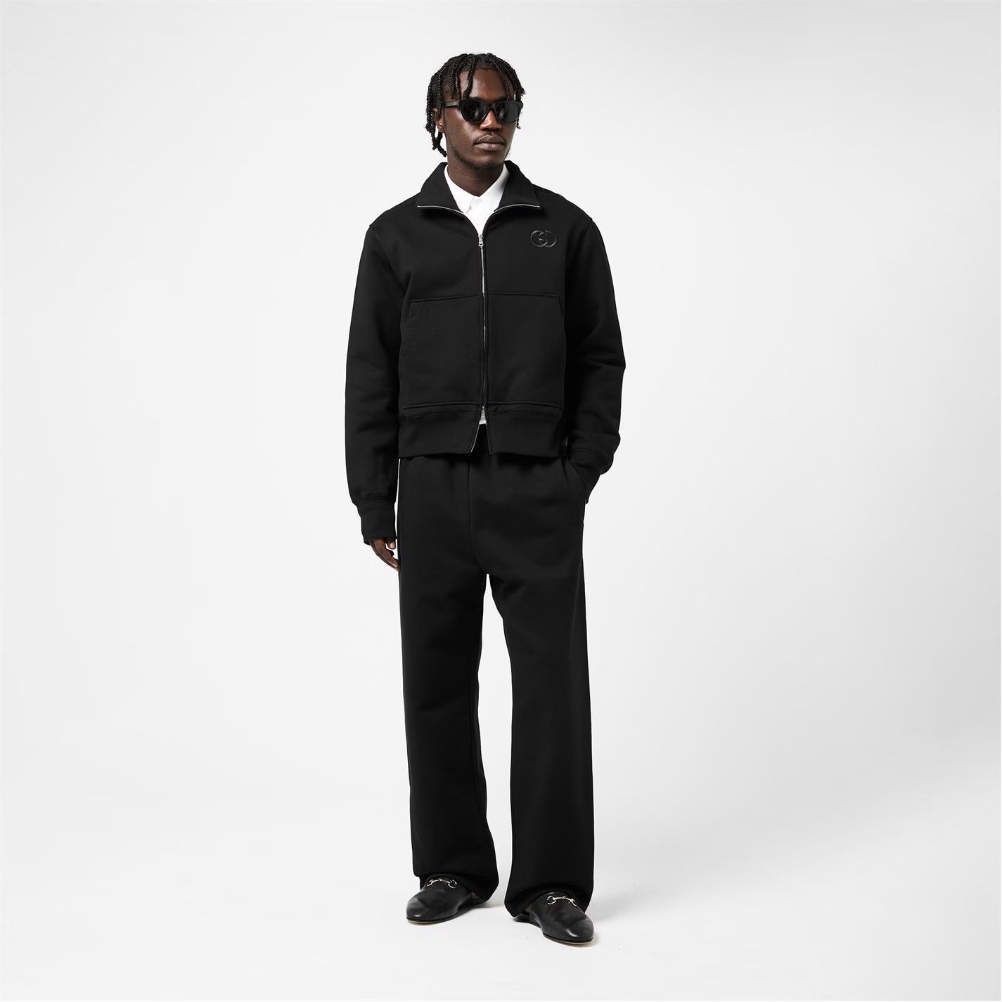 Gucci o1g2r1mq0426 Zip Sweatshirts in Black Size US M / EU 48-50 / 2 - 6 Thumbnail