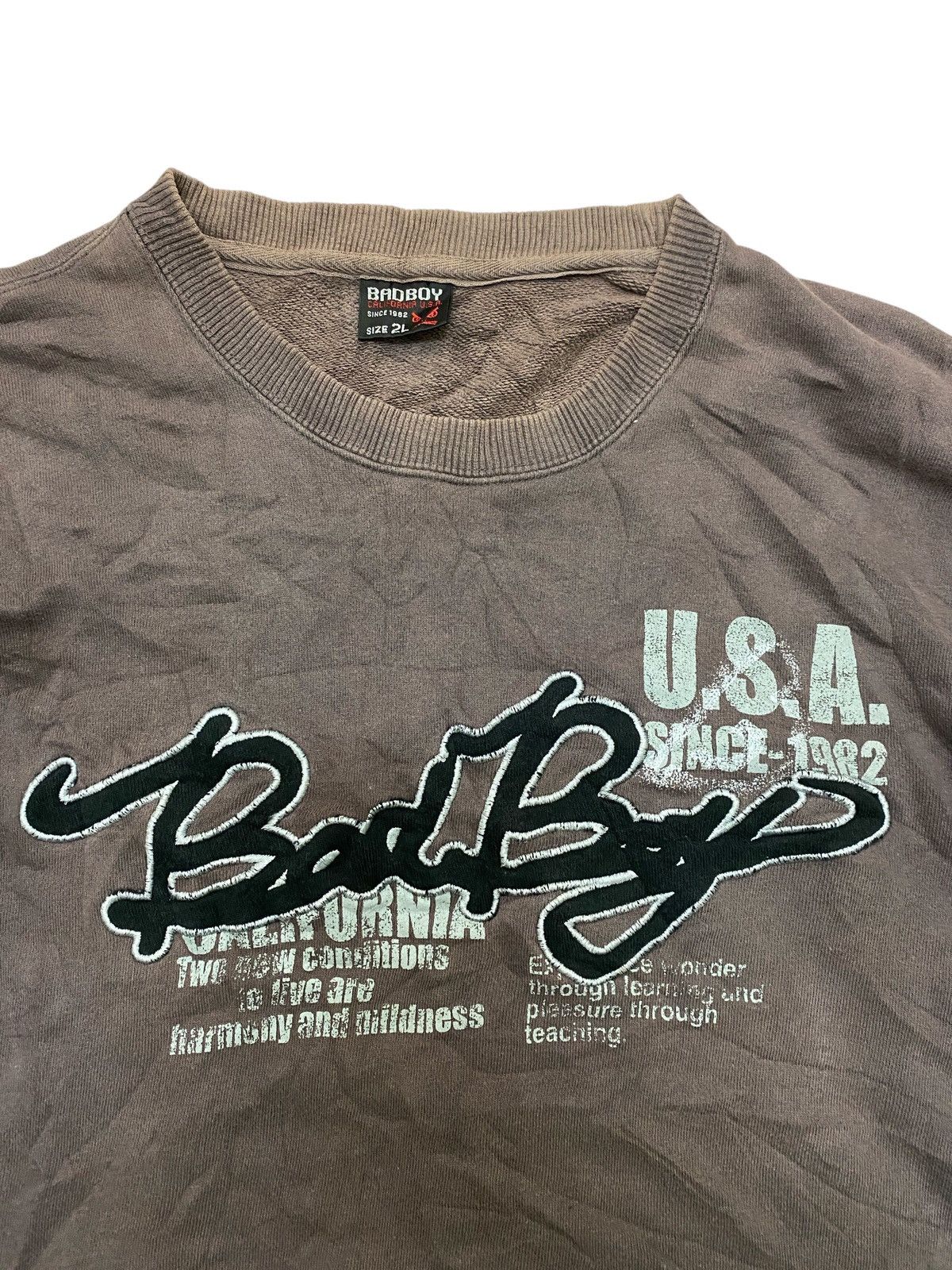 Other Vintage Bad Boy California Sweatshirt Size US XL / EU 56 / 4 - 3 Thumbnail