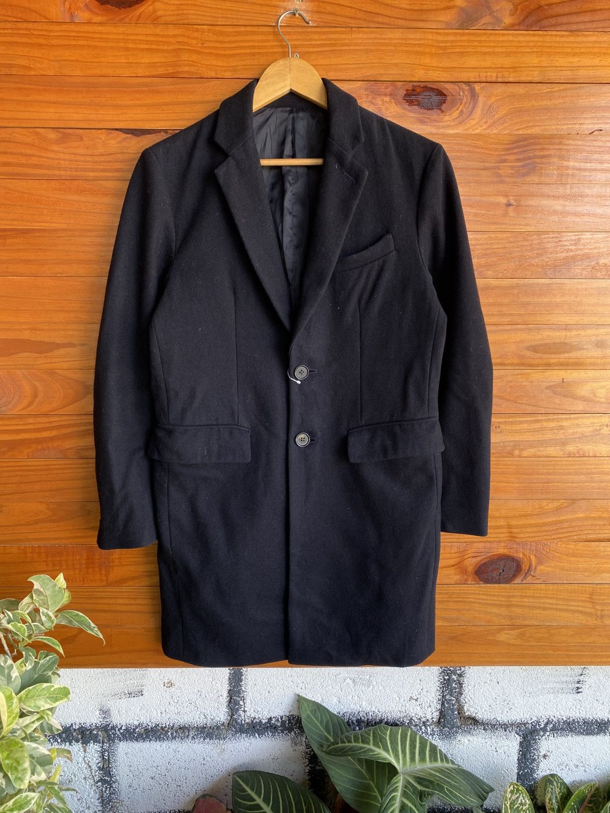 BIGI Union Station by Men’s Bigi Wool Coat Tailored Overcoat Size US S / EU 44-46 / 1 - 3 Thumbnail