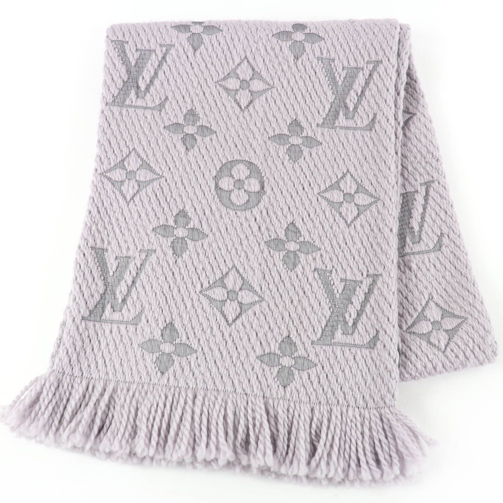 Louis Vuitton Louis Vuitton Louis Vuitton Logomania Wool Silk Scarf Textile Scarf M74742 DUTY FREE for USA Size ONE SIZE - 1 Thumbnail