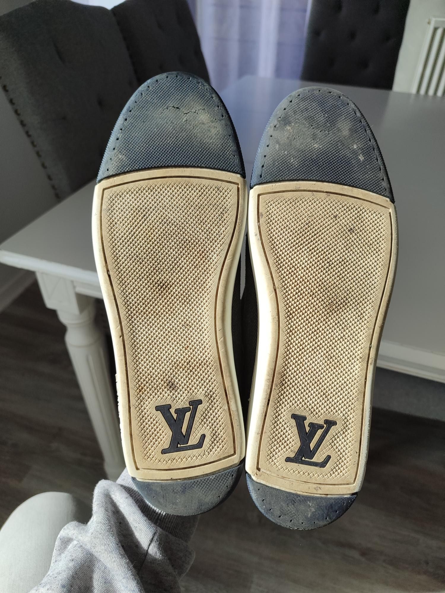 Louis Vuitton BASKETS LOUIS VUITTON SLALOM DENIM Size US 8.5 / EU 41-42 - 7 Thumbnail