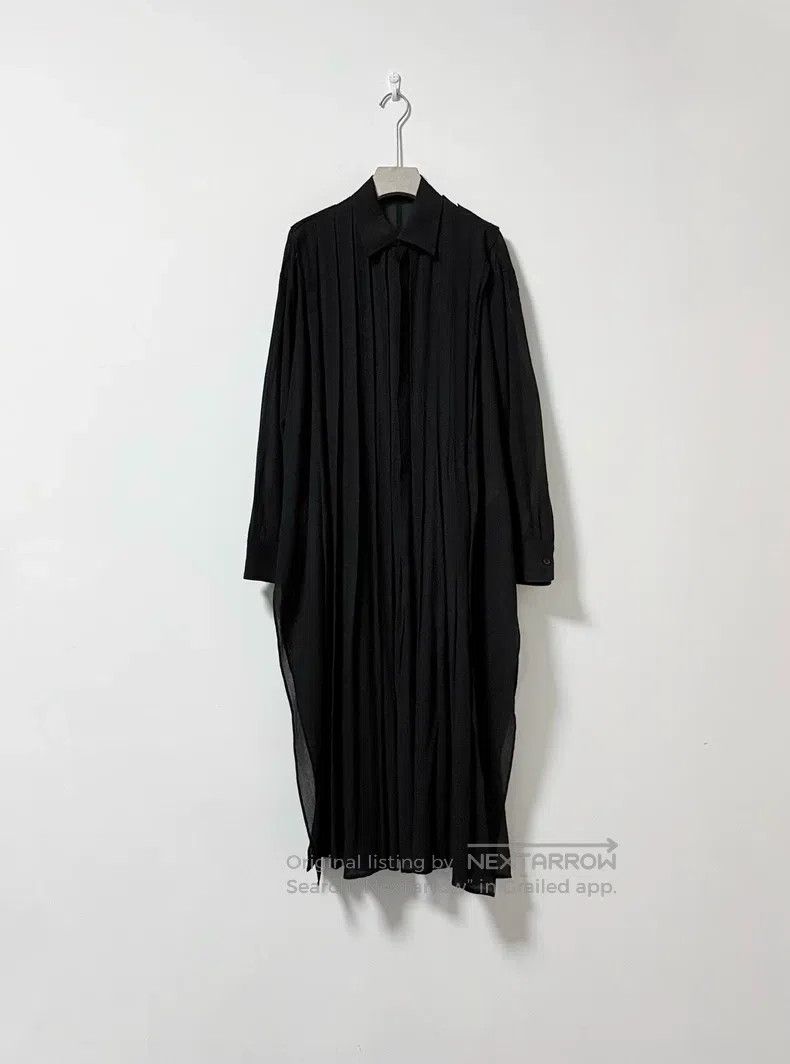 Yohji Yamamoto Yohji Yamamoto Size 1 Multi-layered pleated paneled long sh Size S / US 4 / IT 40 - 1 Thumbnail