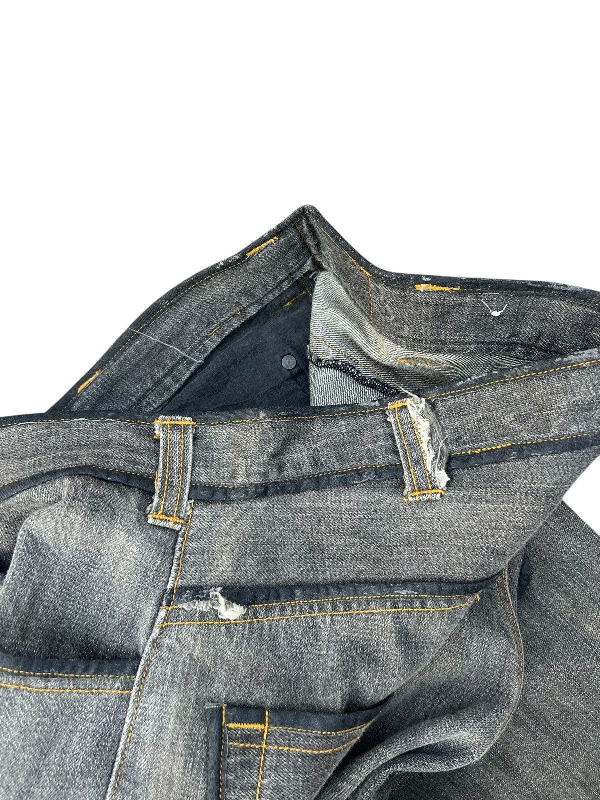 Japanese Brand Crimie Japan Redline Selvedge Waxed Denim Jeans Size US 32 / EU 48 - 19 Thumbnail