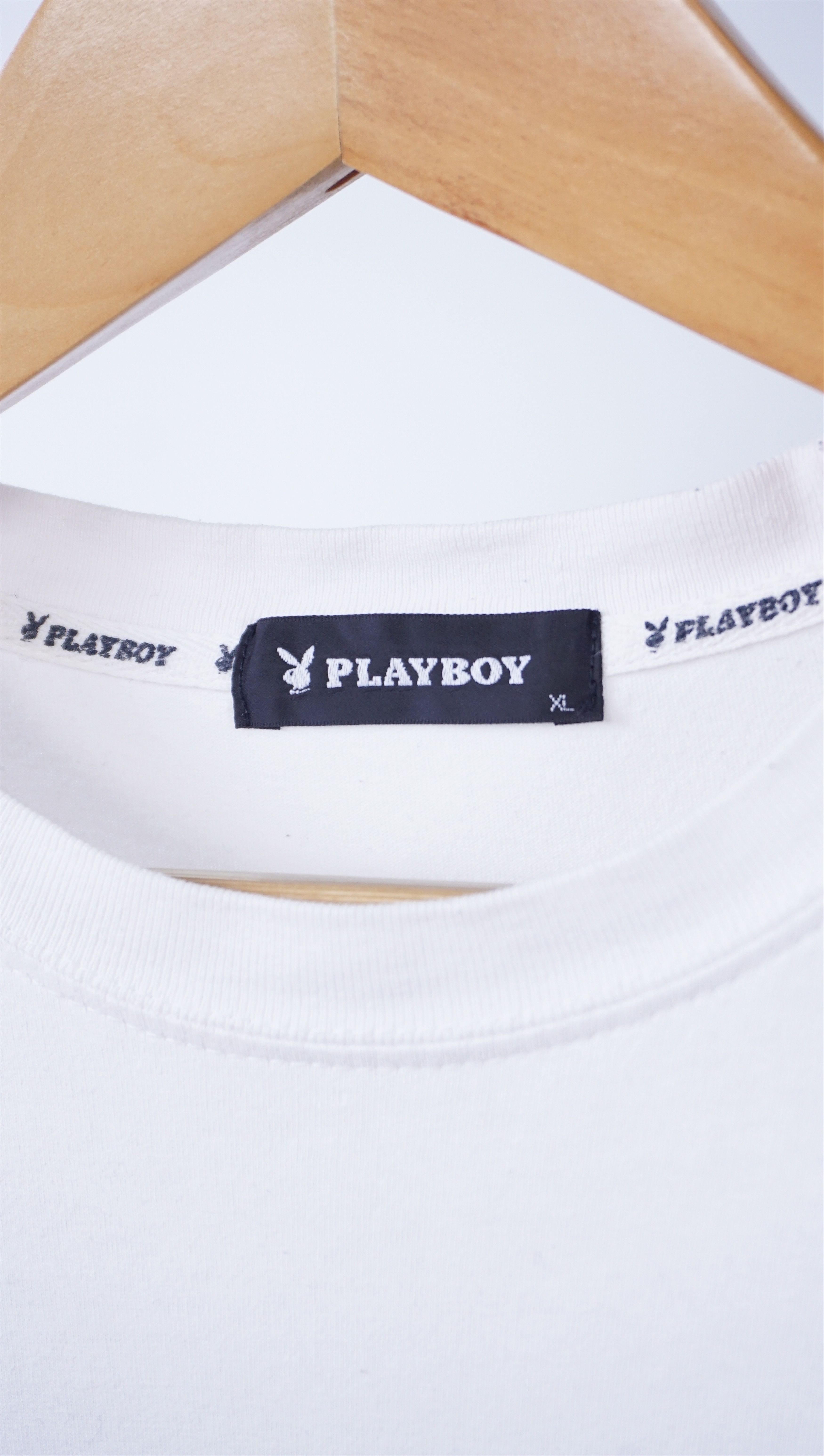 Playboy × Vintage Vintage Playboy Big Logo Tee Size US L / EU 52-54 / 3 - 4 Thumbnail