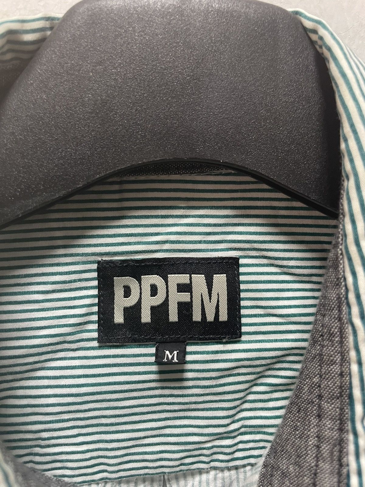 PPFM PPFM Shirt Double Pocket Japan Striped Size US M / EU 48-50 / 2 - 2 Thumbnail