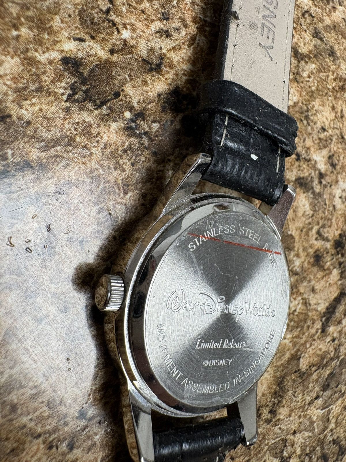 Disney Mickey Mouse Limited Release Watch Castle Dial Leather Band Size ONE SIZE - 6 Thumbnail