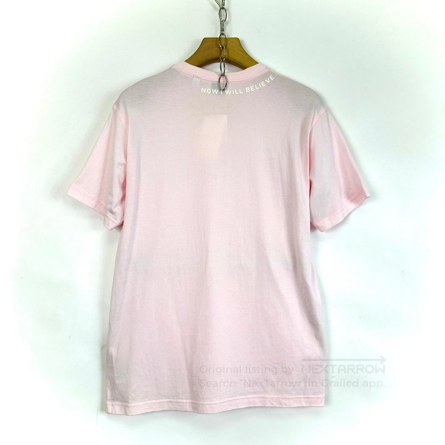 Burberry Burberry Neck Logo Print Pink T-Shirt. Size XS / US 0-2 / IT 36-38 - 2 Thumbnail
