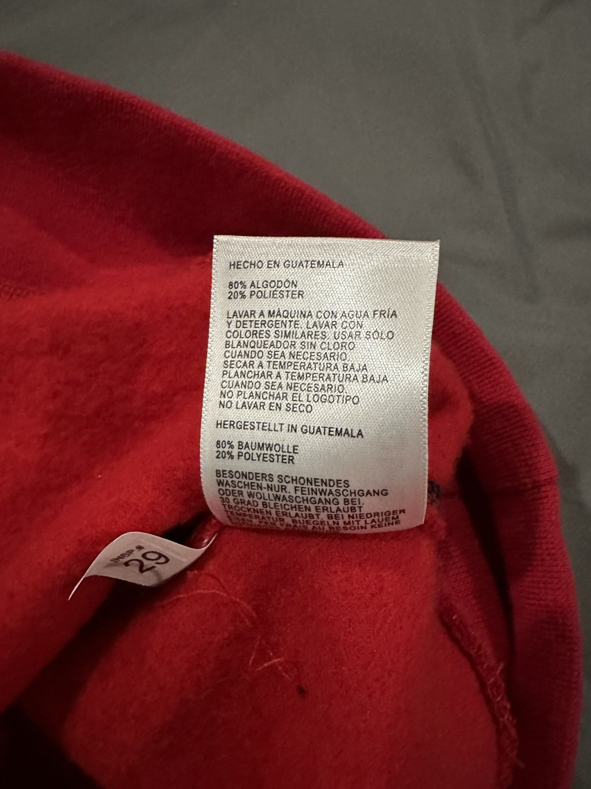 Nautica × Vintage Nautica Red Embroidered Sweatshirt Crewneck Size US S / EU 44-46 / 1 - 4 Thumbnail