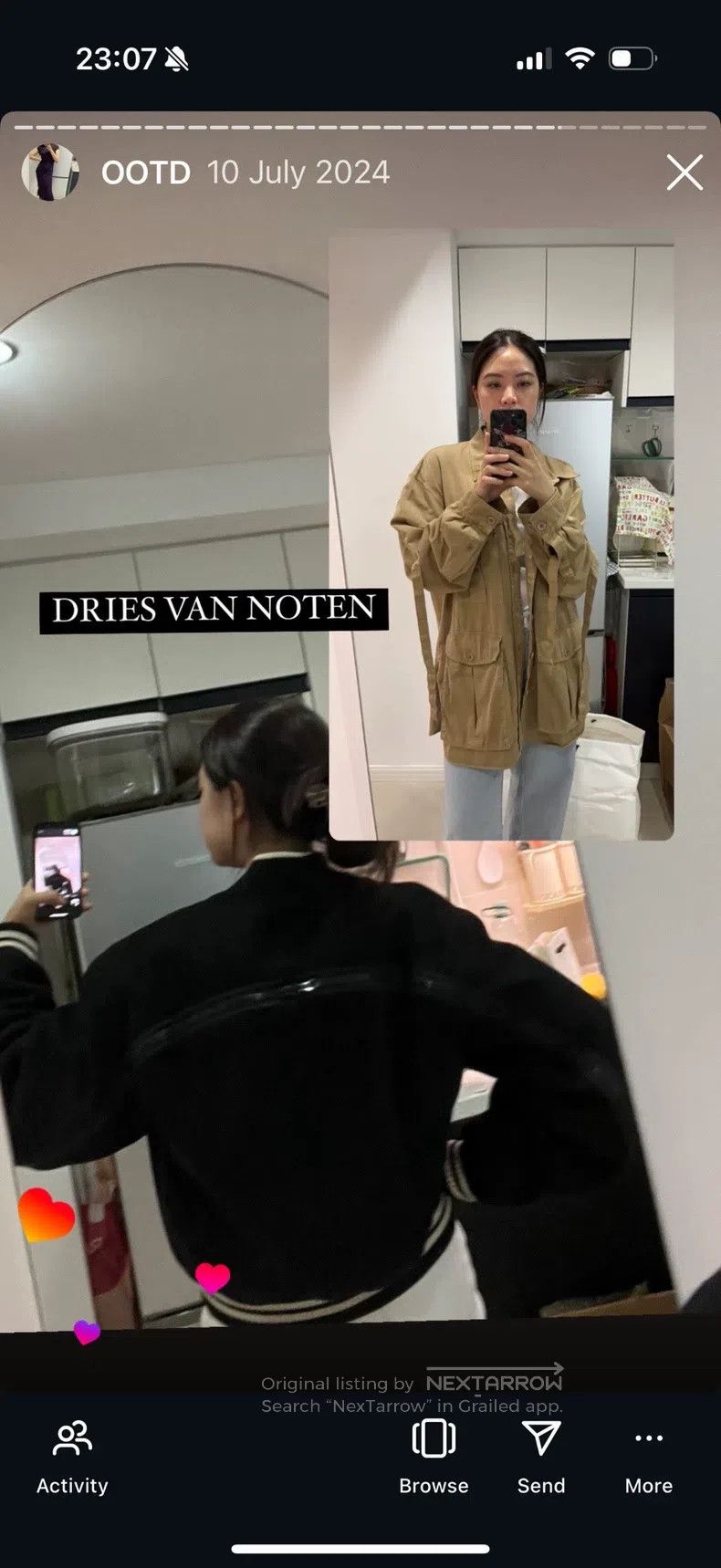 Dries Van Noten Dries Van Noten Black Wool Back-zip Jacket Size US M / EU 48-50 / 2 - 9 Thumbnail