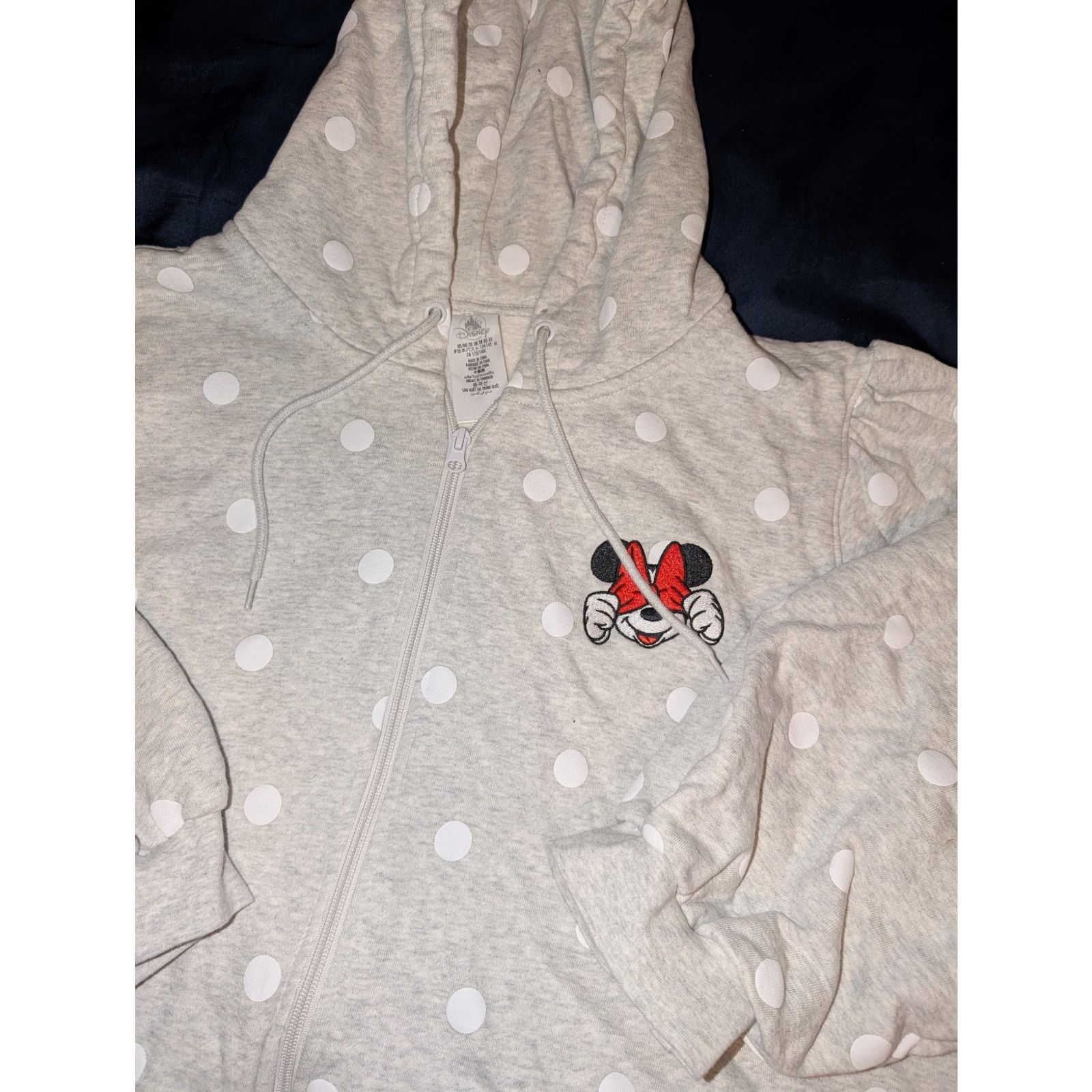Disney NWOT Disney Minnie Mouse Hoodie Size 3XL Polka Dots Women's Size 3XL / US 20-22 - 2 Thumbnail