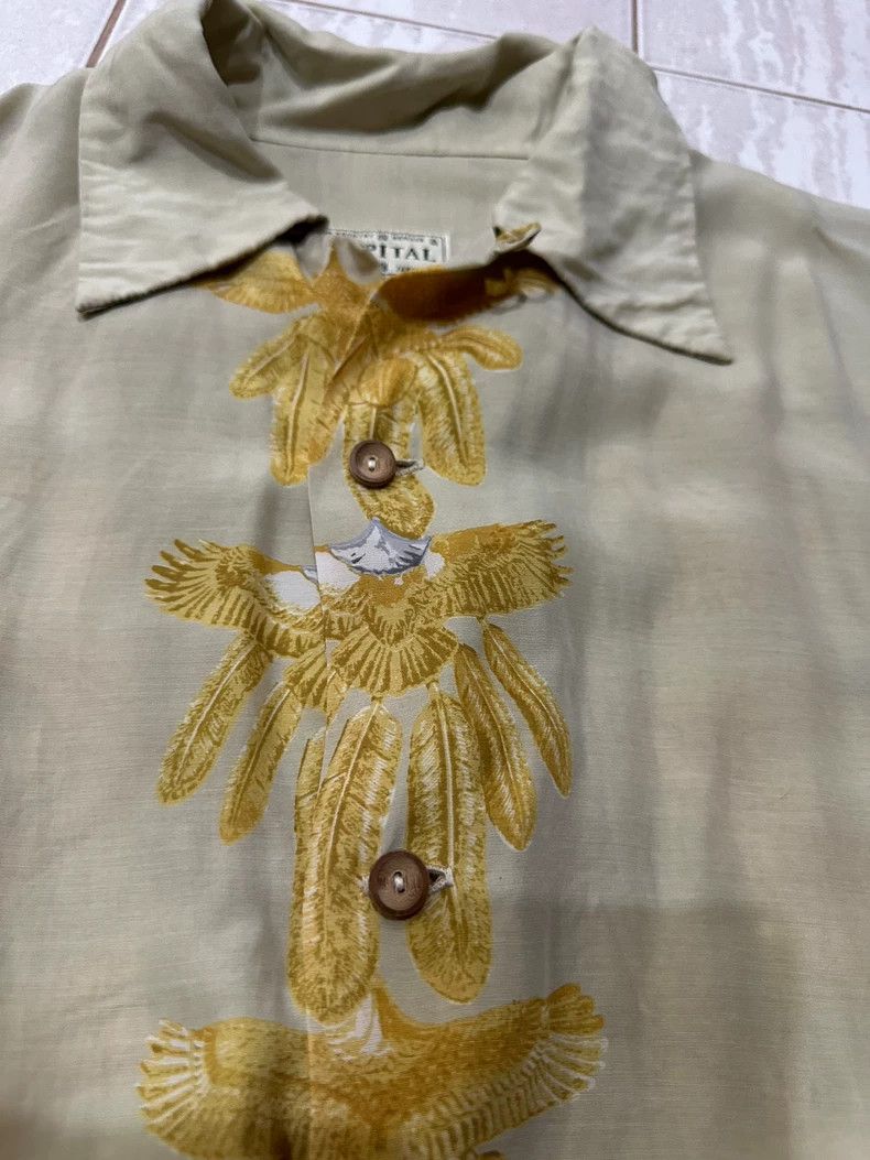 Kapital Kapital Eagle Feather Aloha Shirt 20ss - dmc Size US M / EU 48-50 / 2 - 1 Thumbnail