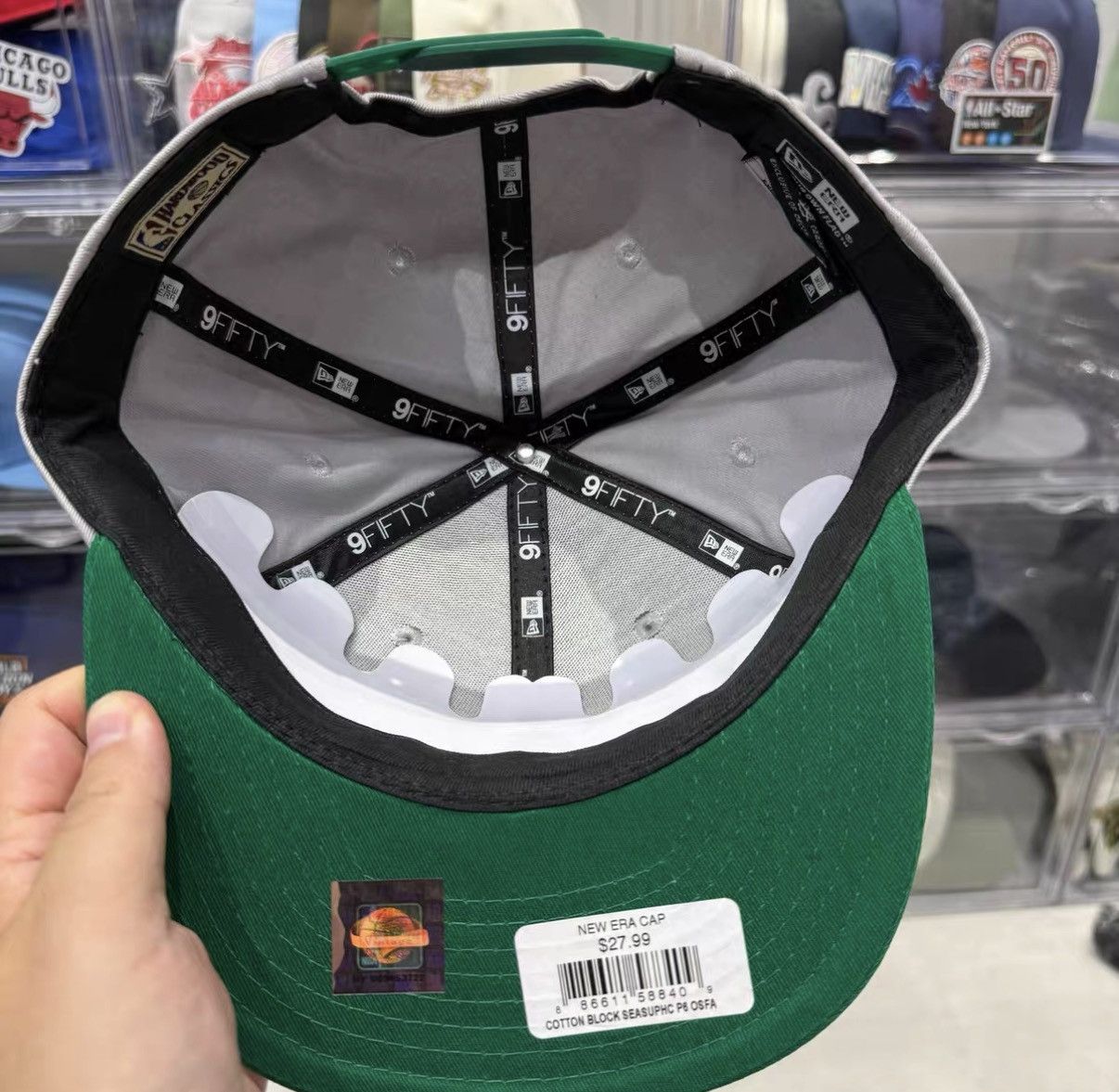 New Era New Era NBA Seattle SuperSonics Flat Brim Baseball Cap J32 Size ONE SIZE - 4 Thumbnail