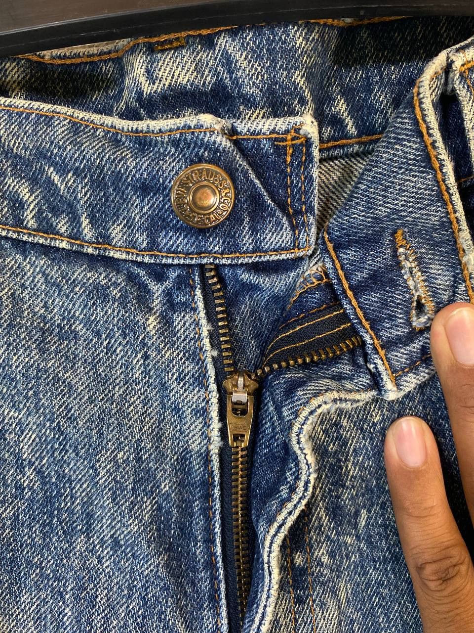 Levi's vintage levis 506 acid wash style distressed denim Size US 38 / EU 54 - 11 Thumbnail