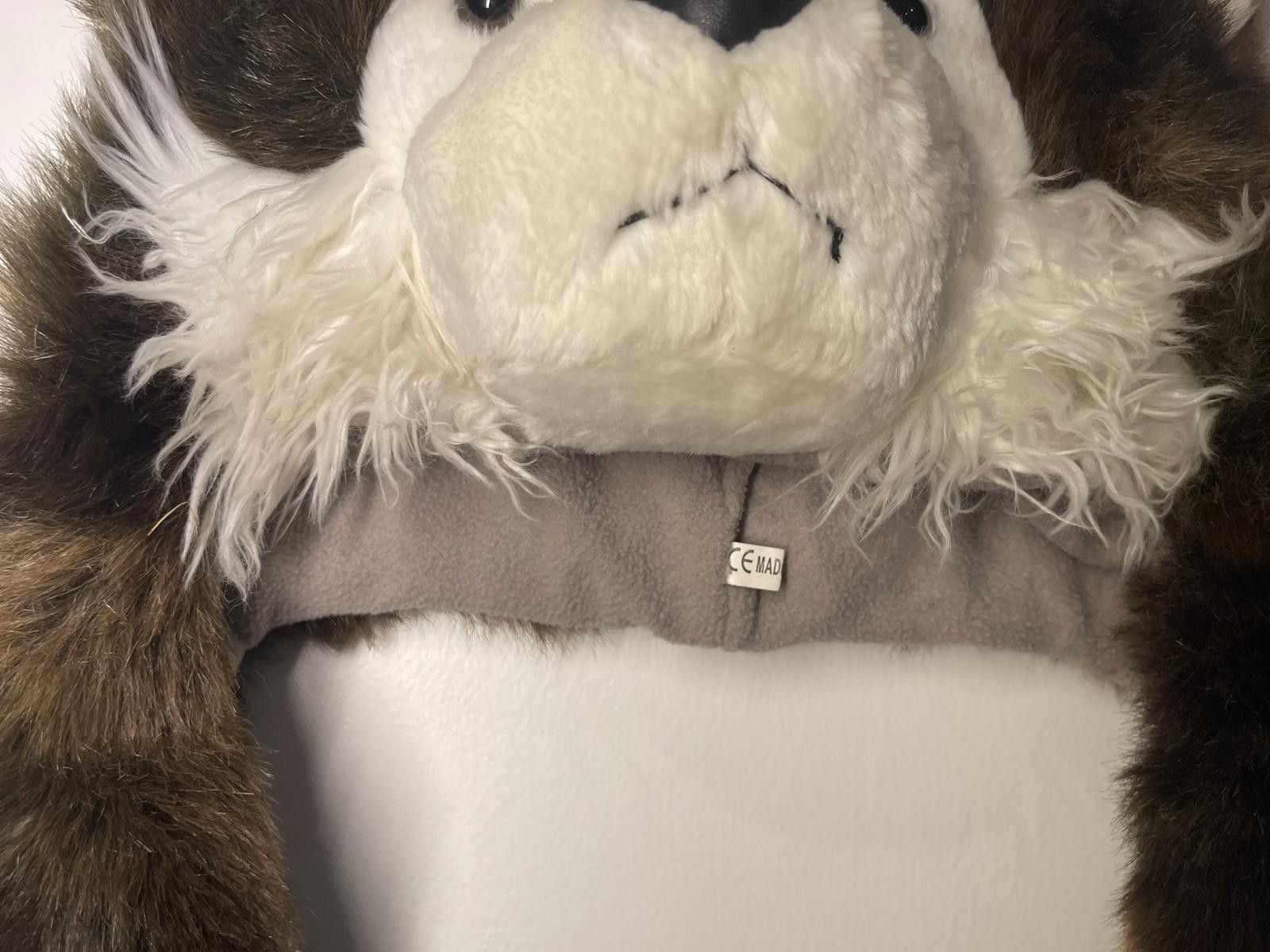 Designer Childrens Wolf Hat from Calgary Zoo! Size ONE SIZE - 4 Thumbnail
