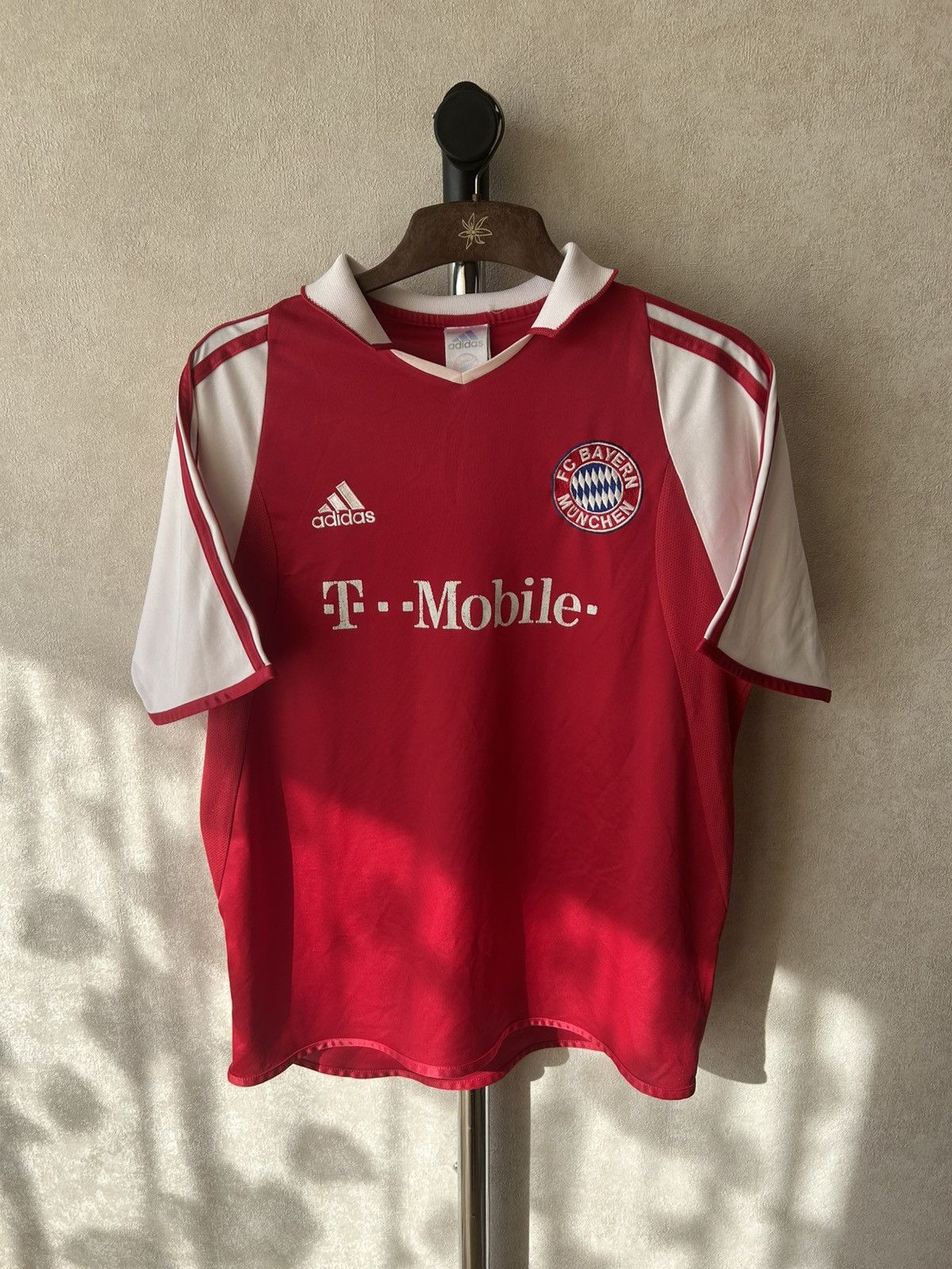 Adidas Adidas Bayern Munich 2003-2005 #14 Pizzaro Soccer Jersey Size US S / EU 44-46 / 1 - 1 Thumbnail