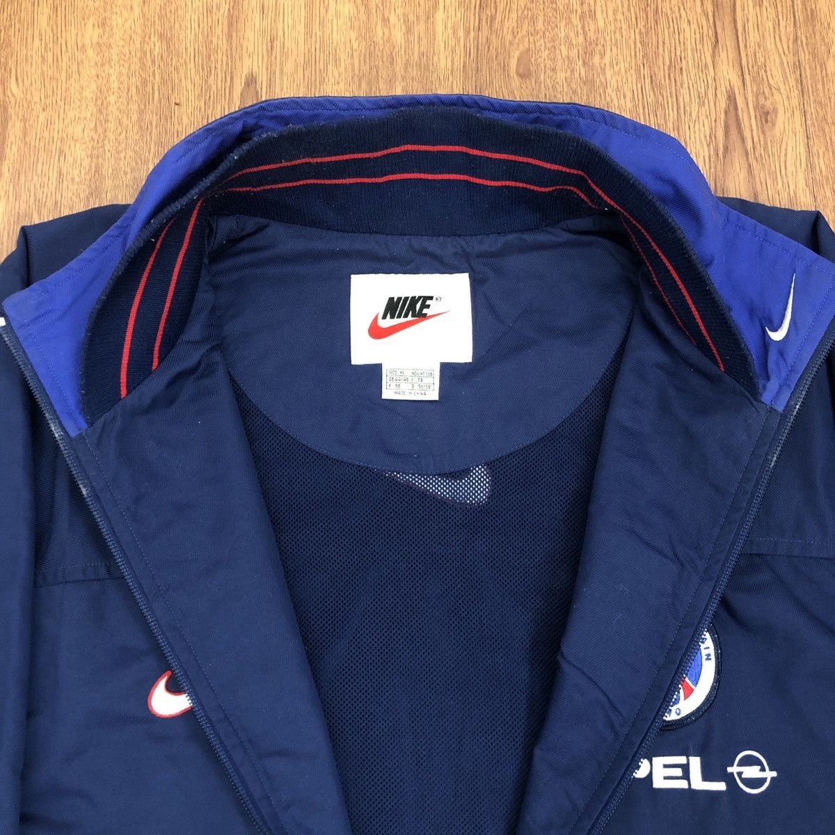 Nike × Vintage 1998-99 Paris Saint-Germain Nike Rain Jacket Size US XL / EU 56 / 4 - 6 Thumbnail