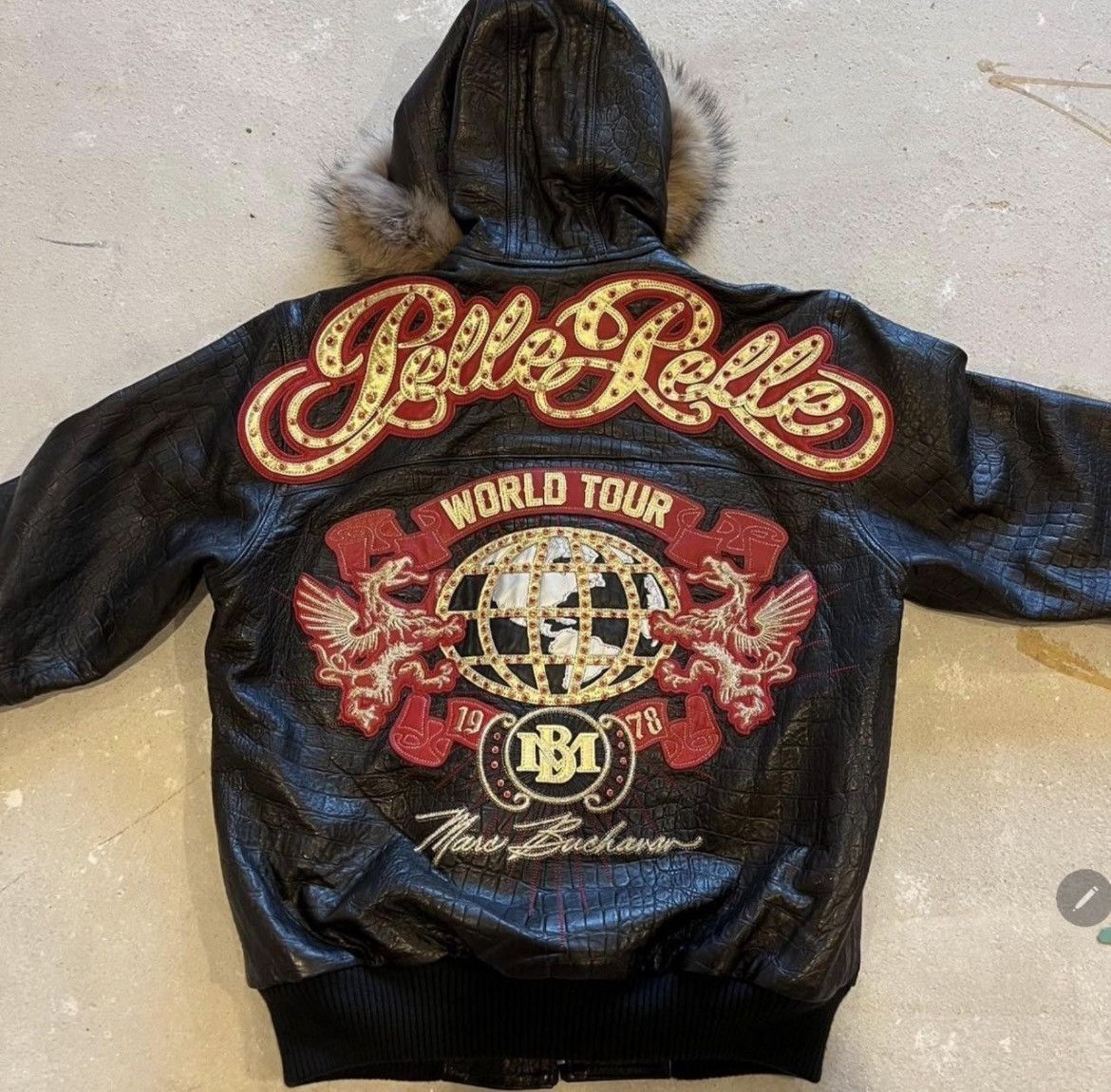 Pelle Pelle Pelle Pelle Fur Leather Jacket Size US L / EU 52-54 / 3 - 2 Thumbnail