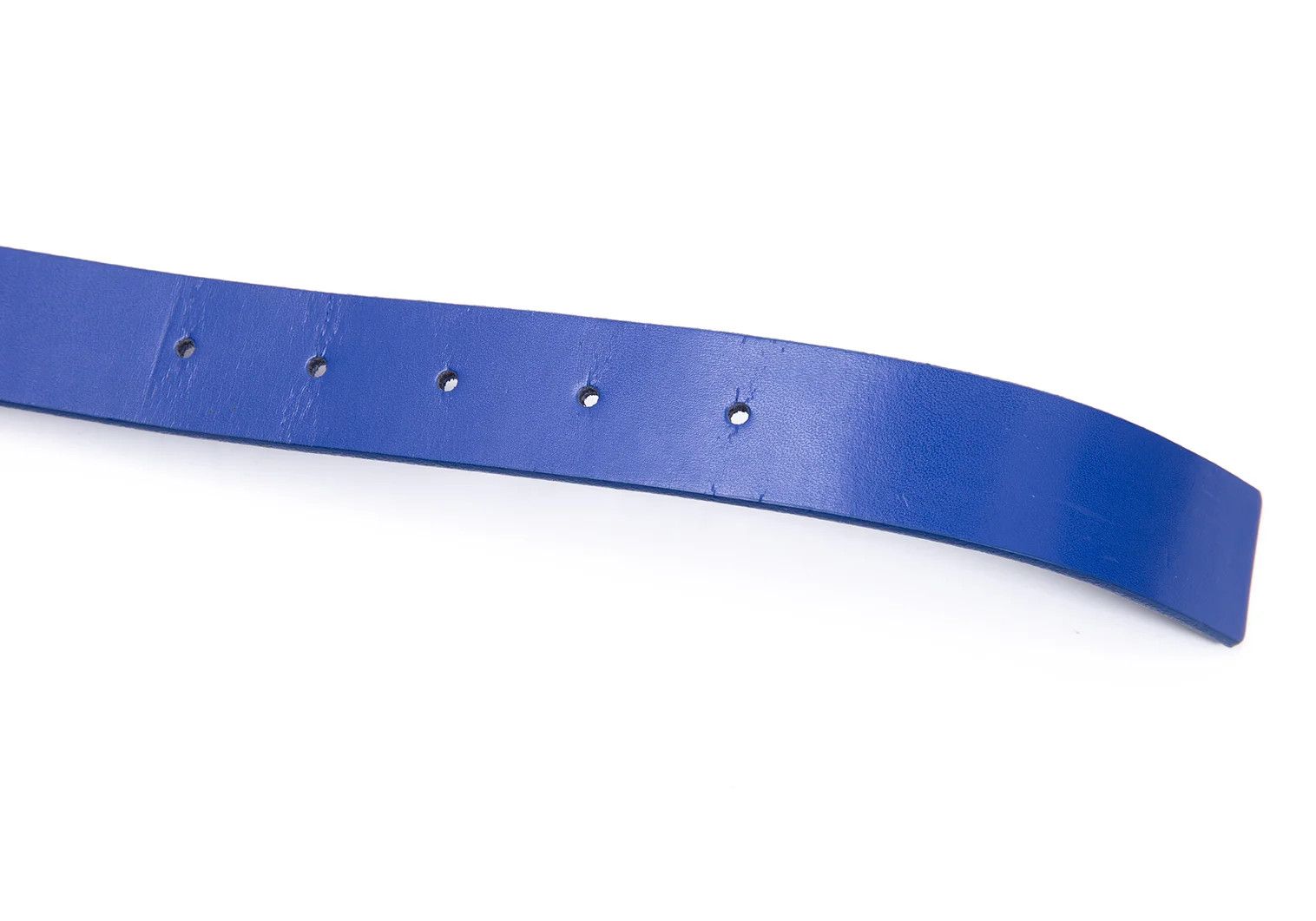 Armani Square Buckle Color Belt in Blue, Size 38 Size ONE SIZE - 4 Thumbnail
