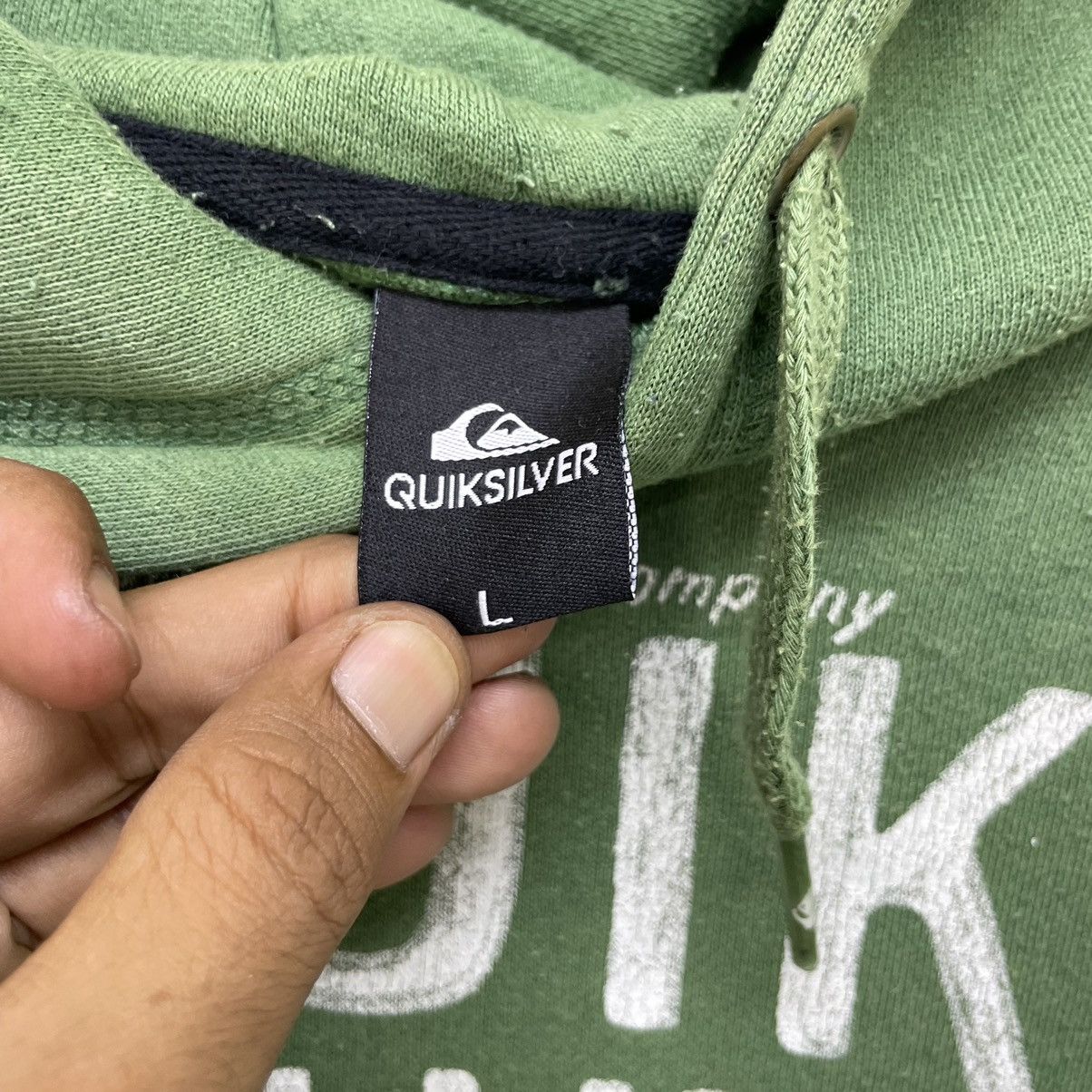 Quiksilver 💥Streetwear Quiksilver Hooded Pullover Jacket Size US M / EU 48-50 / 2 - 4 Thumbnail