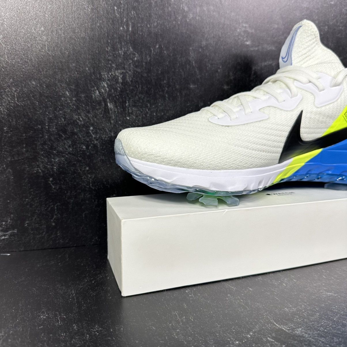 Nike NIKE AIR ZOOM INFINITY TOUR BASEBALL BLUE VOLT SPIKED GOLF Size US 12.5 / EU 45-46 - 6 Thumbnail