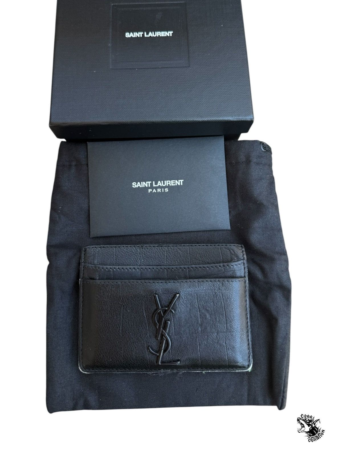 Saint Laurent Paris Saint laurent card holder Size ONE SIZE - 1 Thumbnail