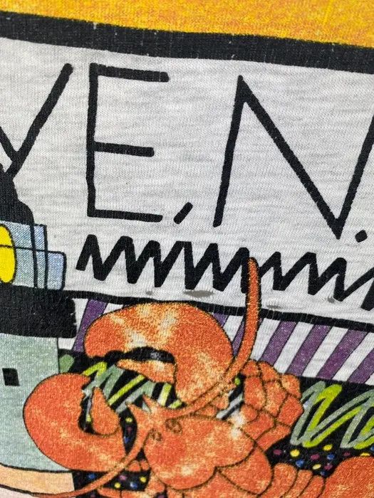 Band Tees Hanes beefy-T T-shirt vintage made in USA size XLarge grey Size US XL / EU 56 / 4 - 5 Thumbnail