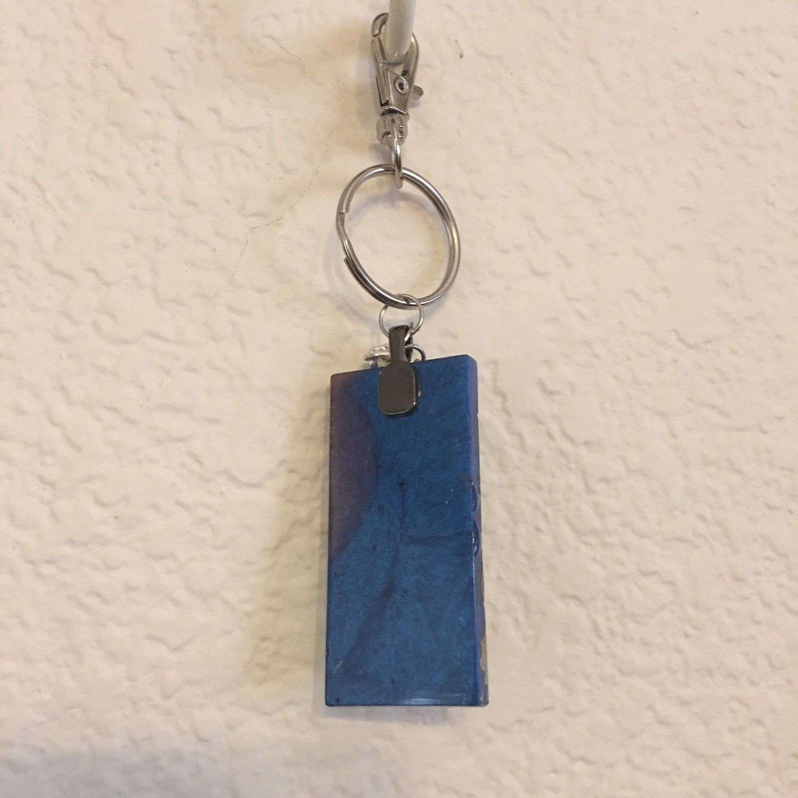 Handmade Vintage repurpose salvaged estate gem keychain Size ONE SIZE - 2 Thumbnail