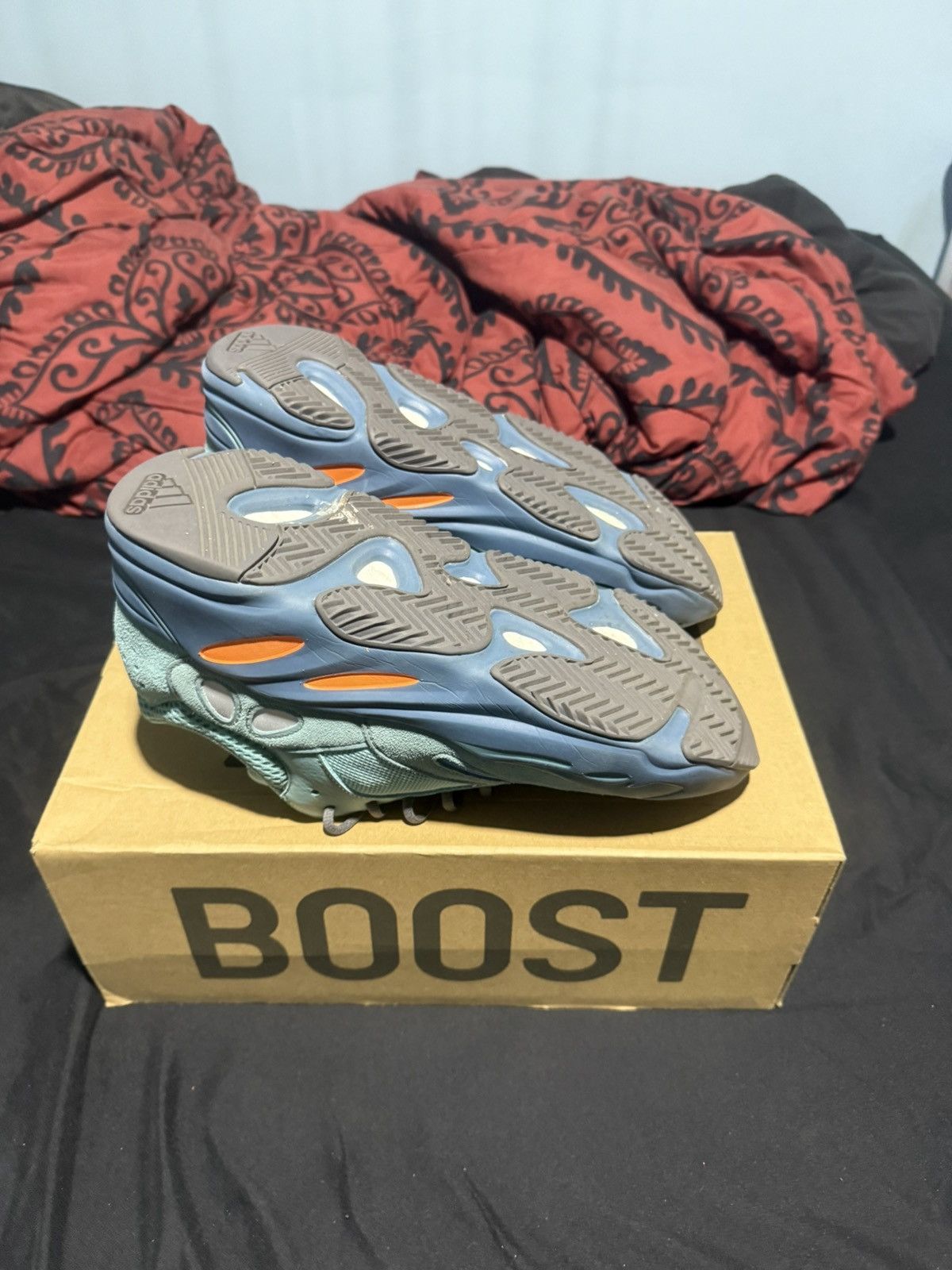 Yeezy yeezy boost 700 faded azure Size US 12.5 / EU 45-46 - 8 Thumbnail