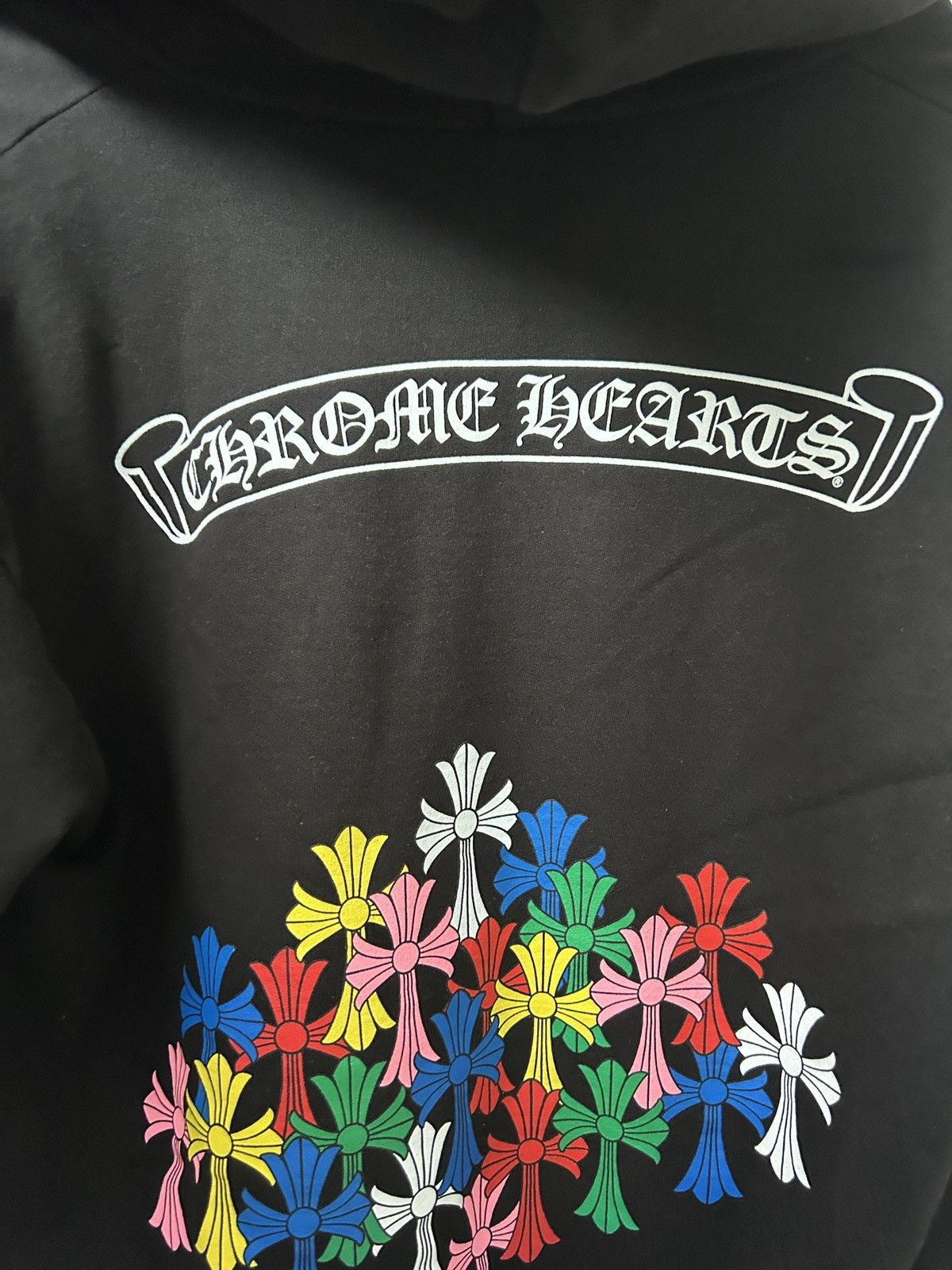 Chrome Hearts Chrome Hearts Cemetery Cross Multi-color Zip Up Hoodie XS Size US XS / EU 42 / 0 - 6 Thumbnail